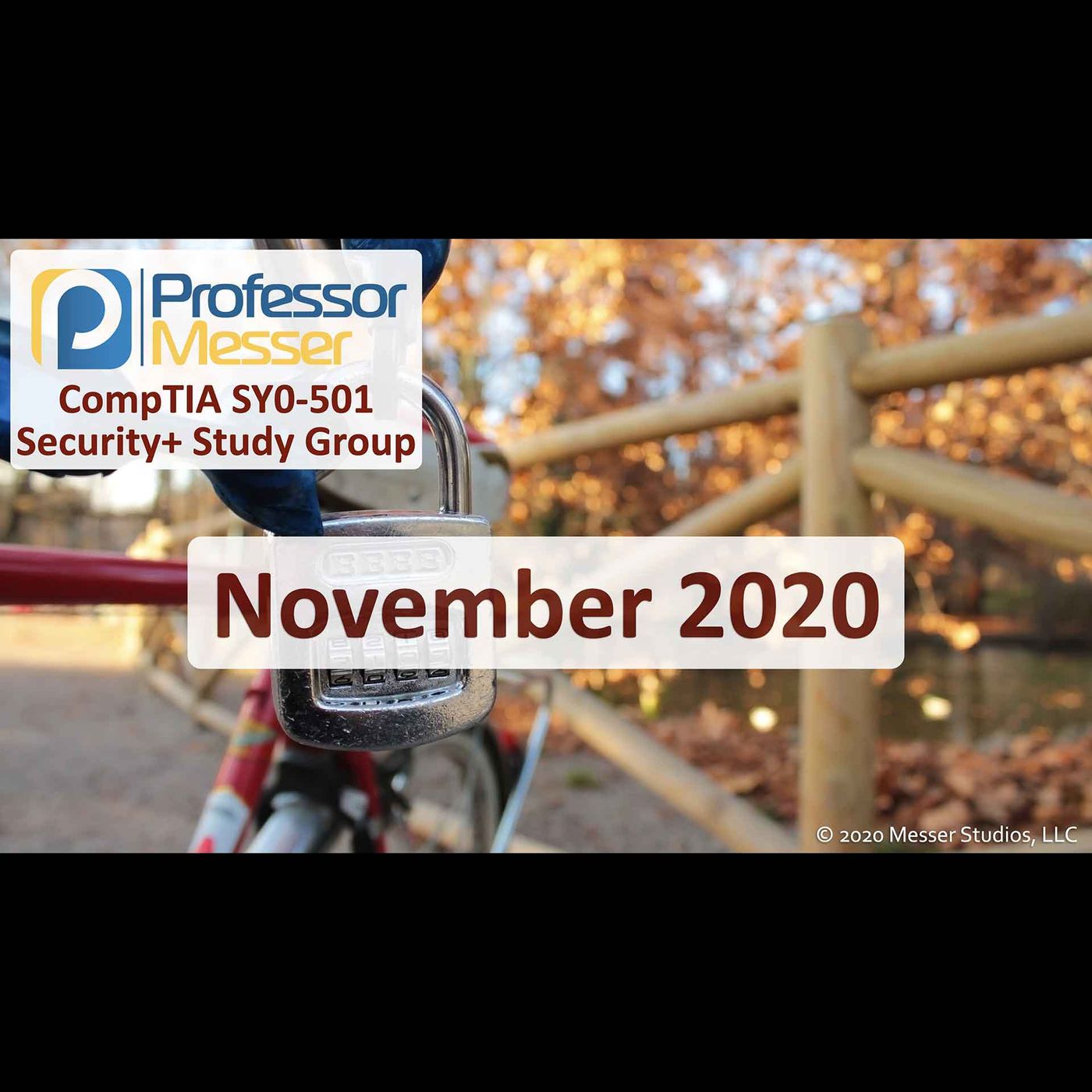 Professor Messer's Security+ Study Group - November 2020