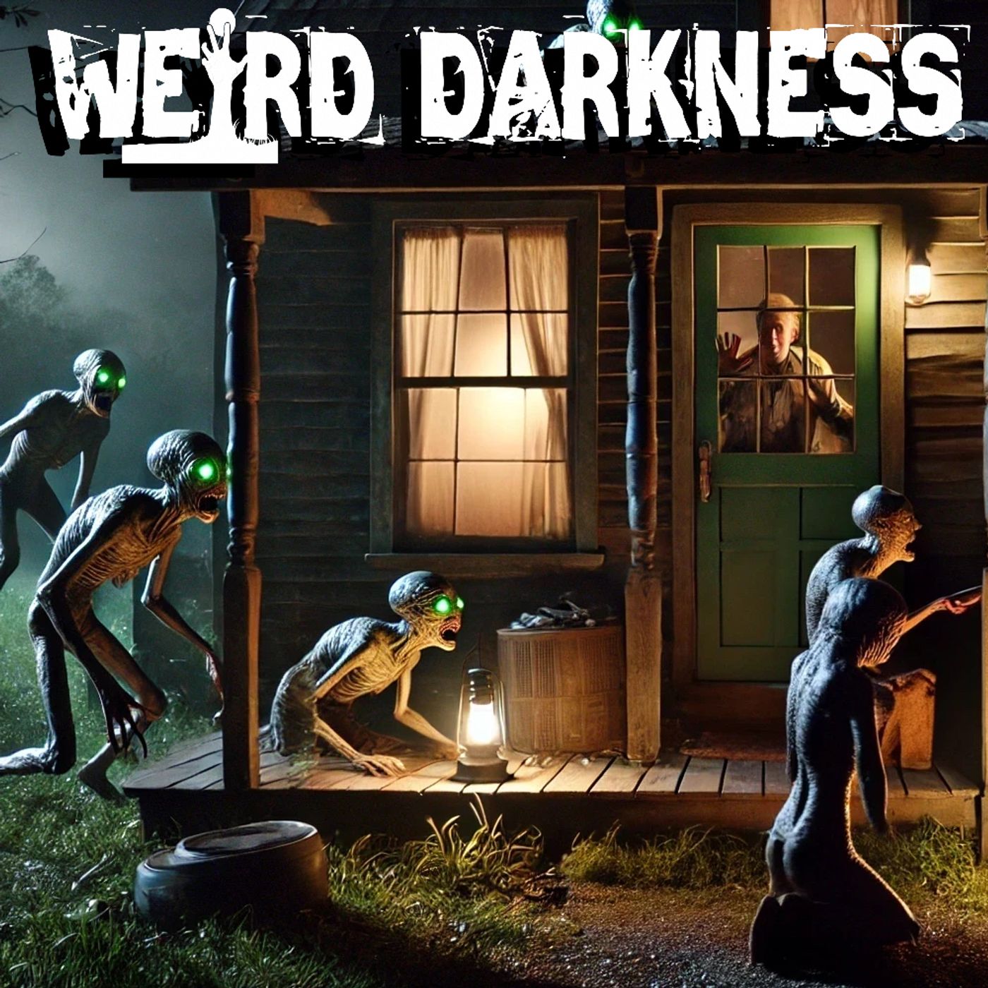 “THE KELLY-HOPKINSVILLE SHOOTOUT WITH ALIENS” and More Strange True Stories! #WeirdDarkness - podcast episode cover