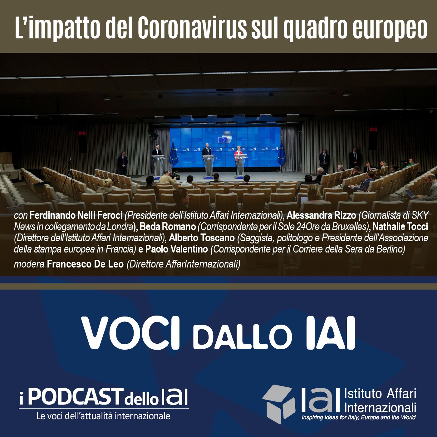 Voci dallo IAI - Istituto Affari Internazionali