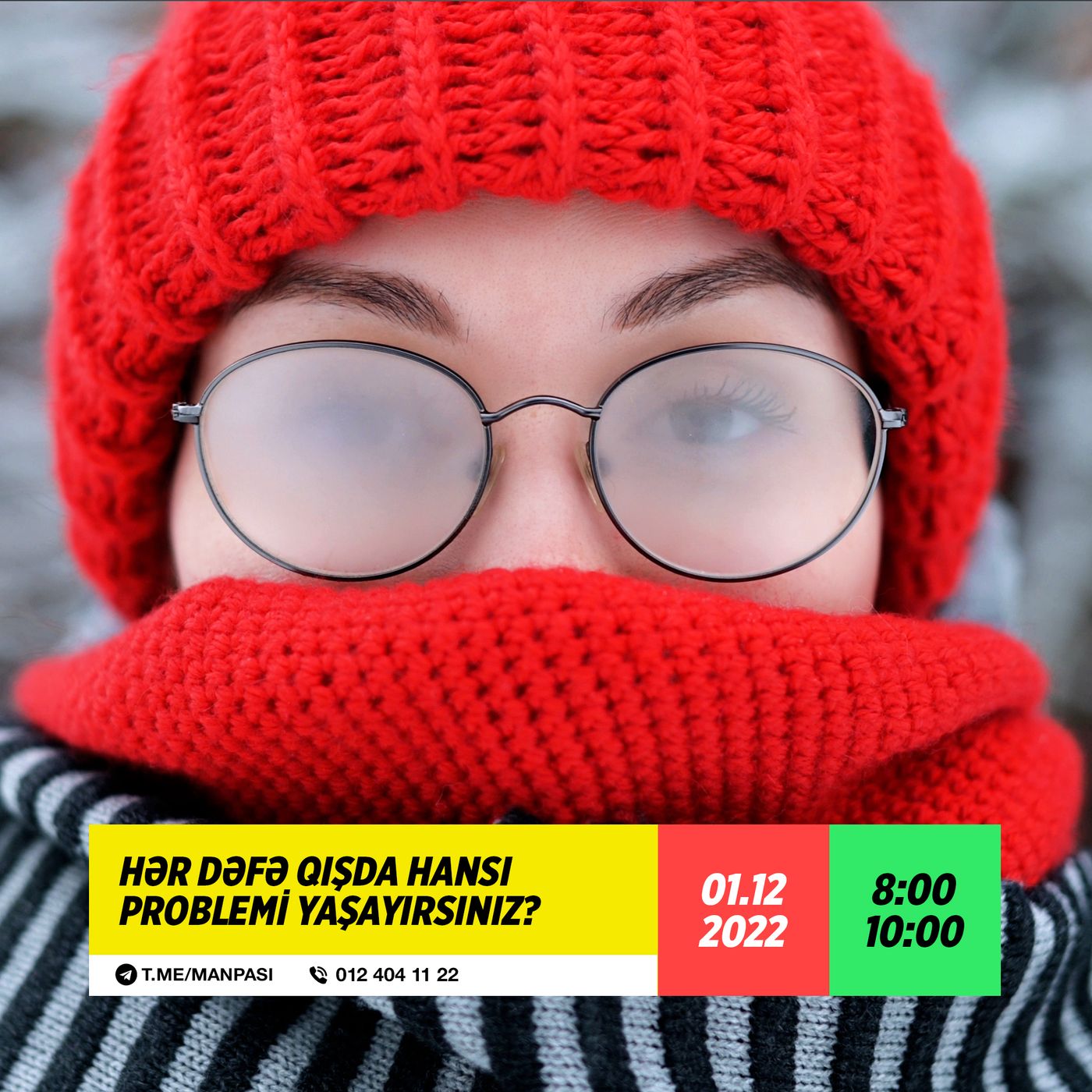 Hər dəfə qışda hansı problemi yaşayırsınız? 01.12.2022