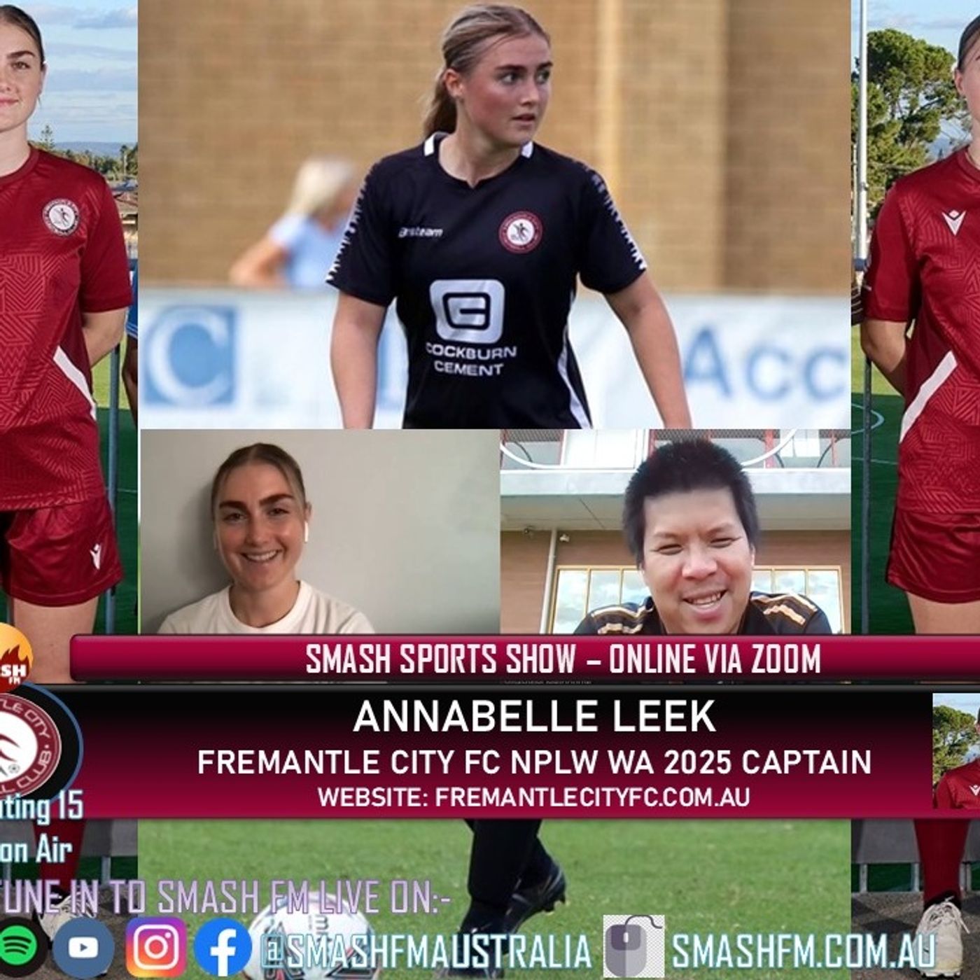 SSS15THYR: Fremantle City FC NPLW25 Captain Interviews 100425