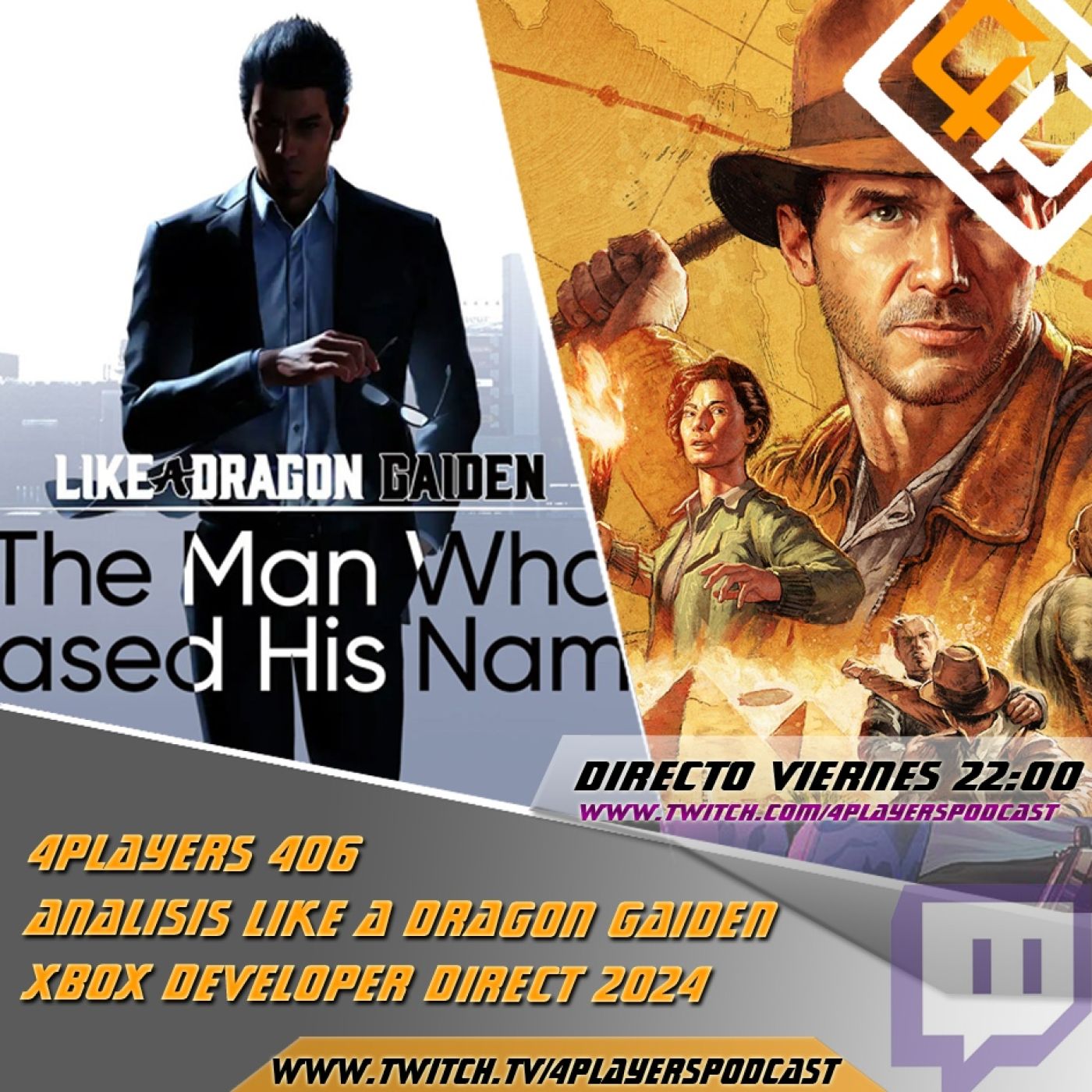 Portada de 4Players podcast