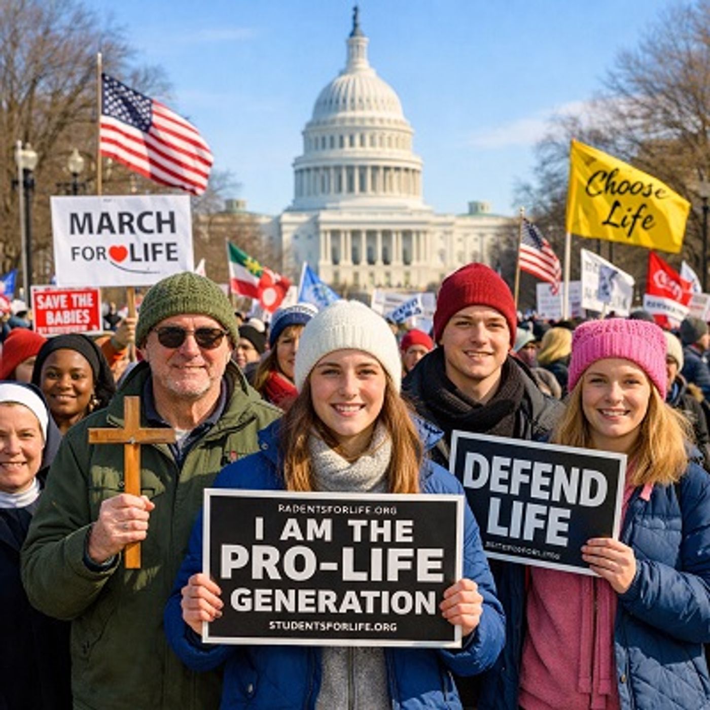 Aborto impensabile: e anche papa Leone marcia per la vita