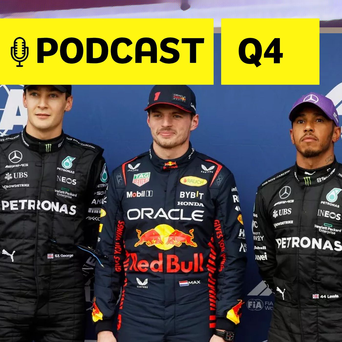 Podcast Q4 - Verstappen POLE, Russell 2º, Hamilton 3º e Alonso 4º; Ferrari perde terreno no quali da Austrália F1 episode artwork