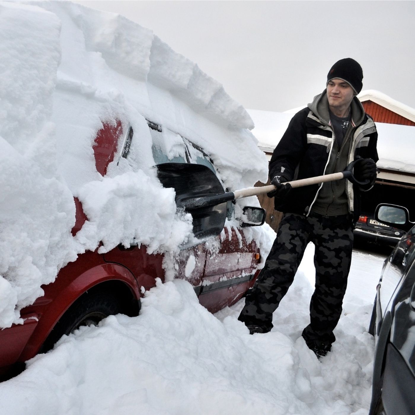 Mandat za nieodśnieżenie auta