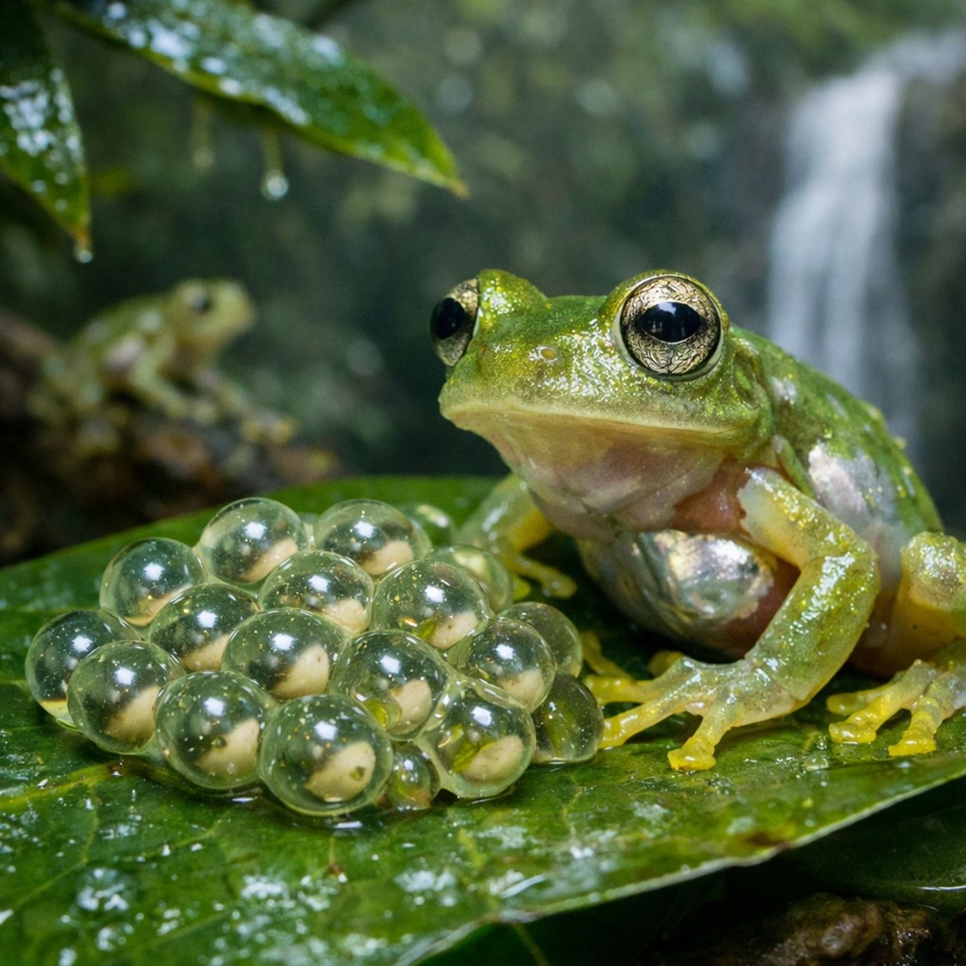 Glass Frog Hides 90 Percent of Blood Glass Frog Hides 90 Percent of Blood