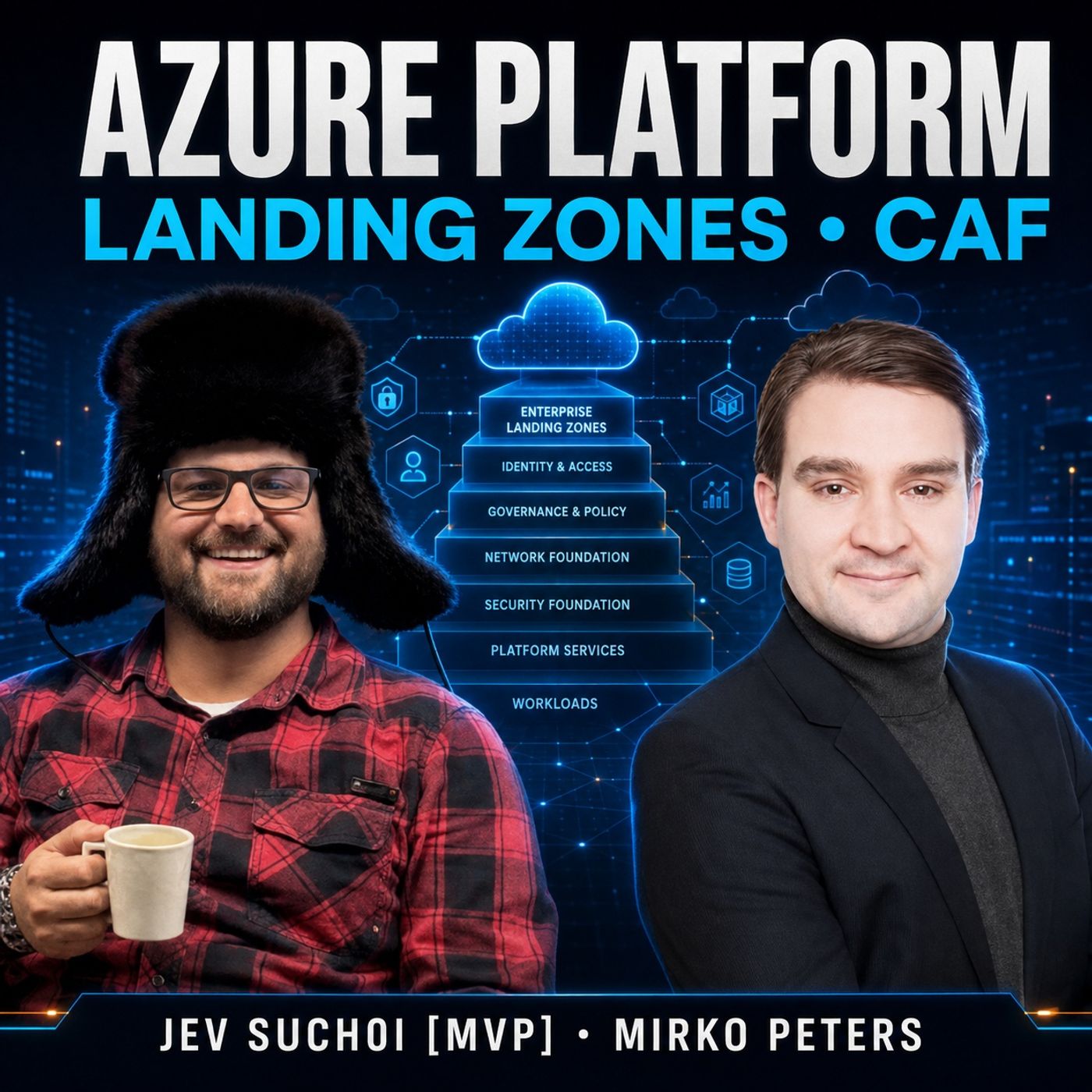 Azure Platform Engineering, Azure Landing Zones, Cloud Adoption Framework & Building Enterprise Cloud Platforms Jev Suchoi [MVP] episode artwork