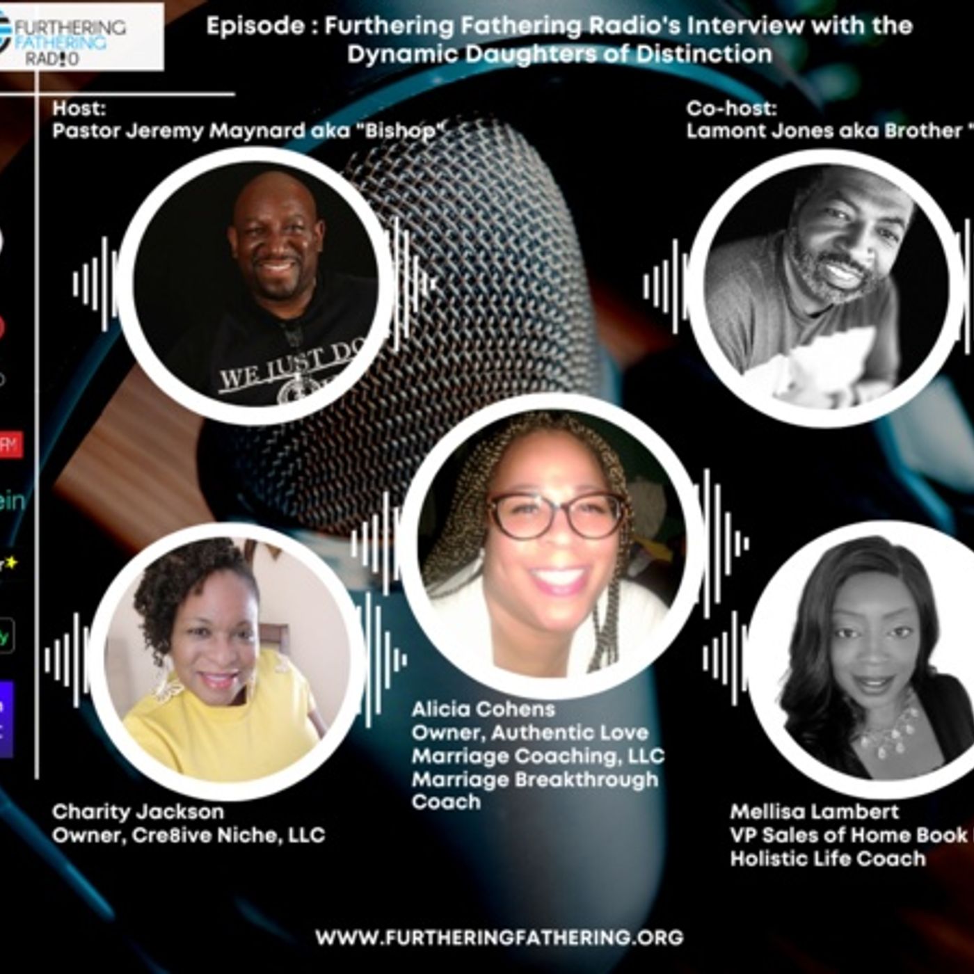 Furthering Fathering Radio's Interview with the Dynamic Daughters of Distinction episode artwork
