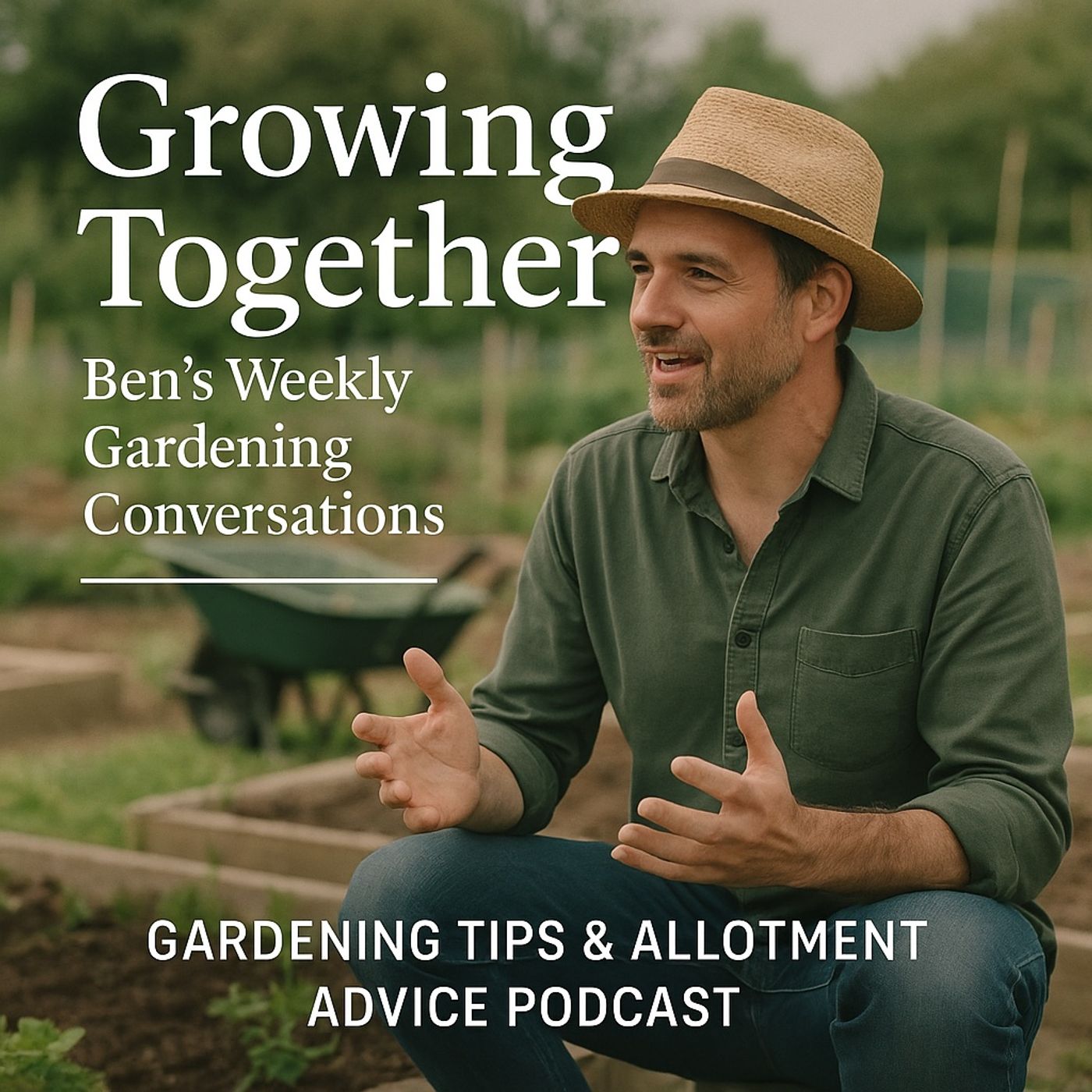 🎧 Growing Together: Ben's Weekly Gardening Conversations | Gardening Tips & Allotment Advice Podcast episode artwork