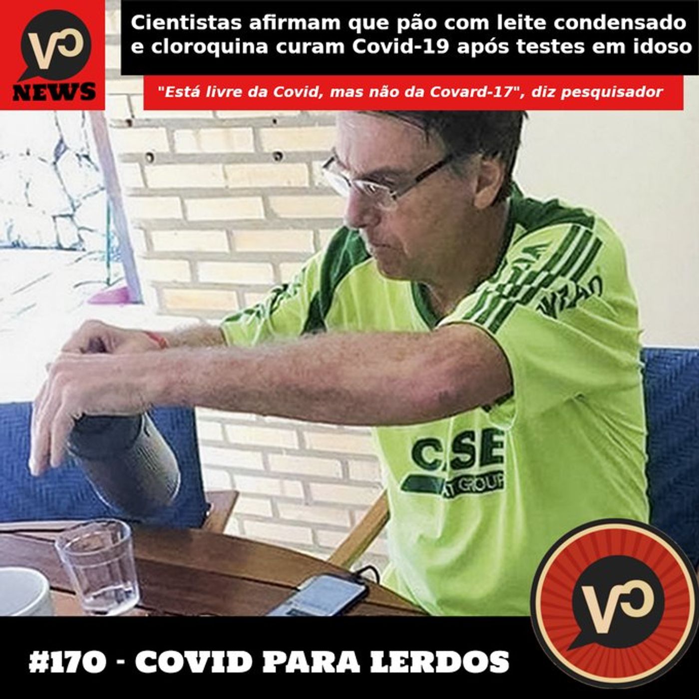 #170 - COVID PARA LERDOS com 'Tesoureiros do Jair' e Fabrício Pontin