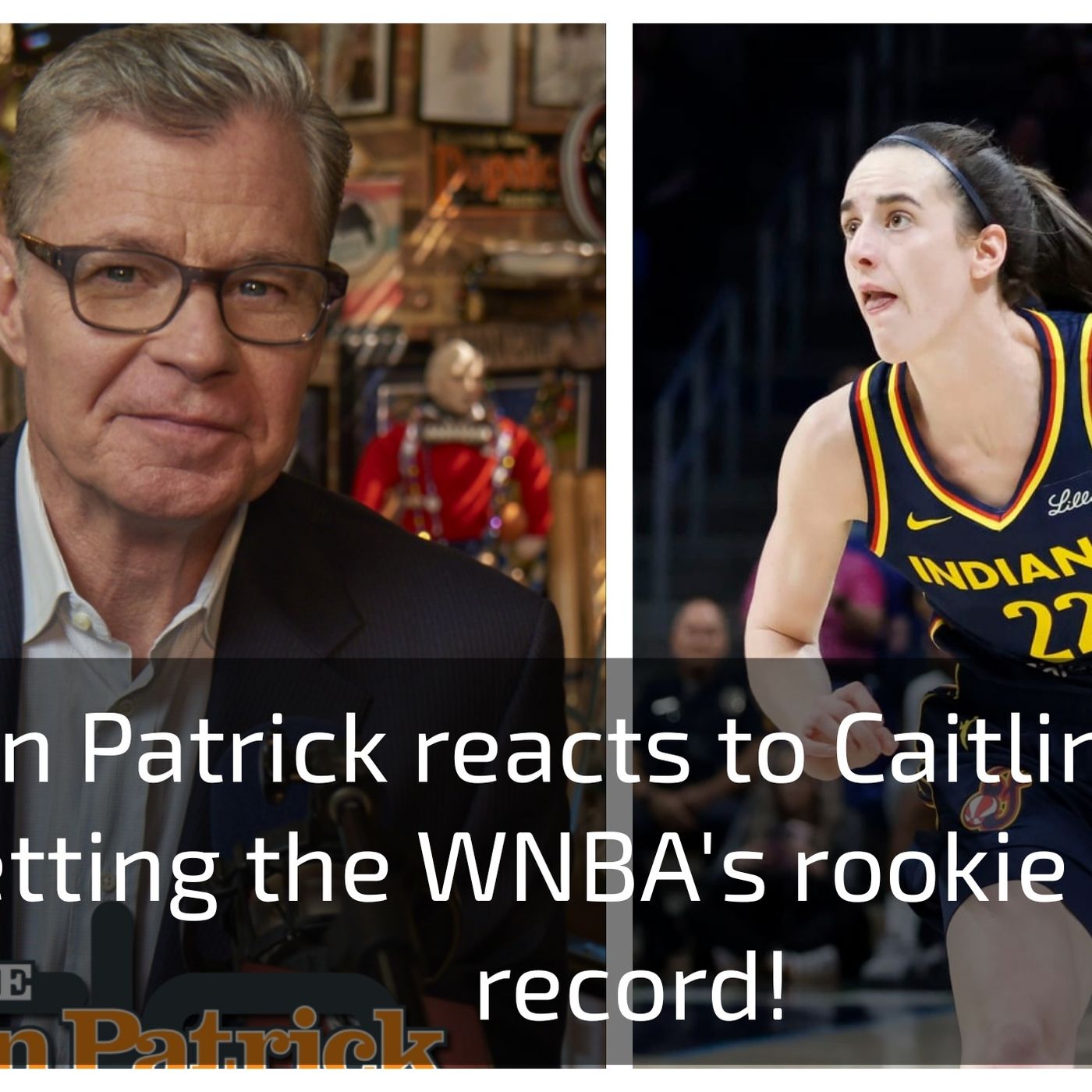 Dan Patrick Reacts To Caitlin Clark Setting WNBA Rookie Assist Record! episode artwork