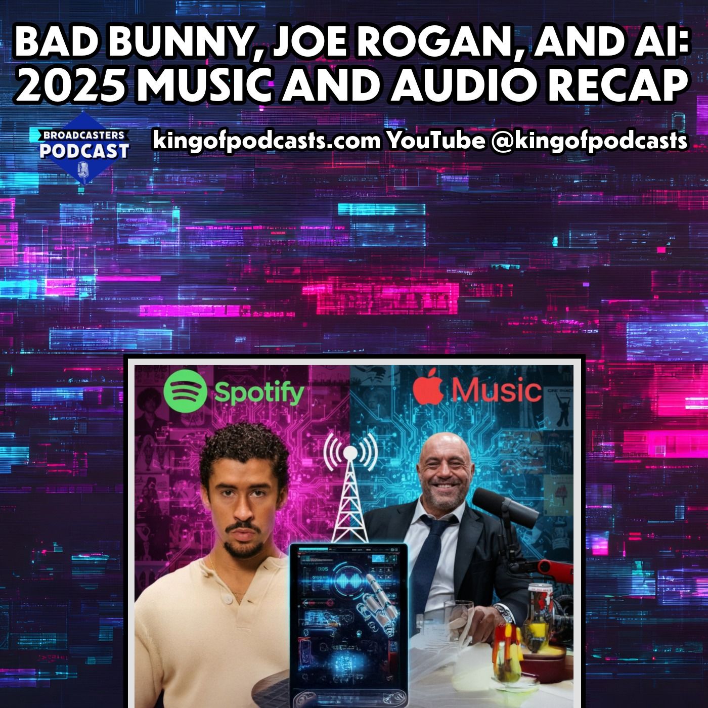Bad Bunny, Joe Rogan, and AI: 2025 Music and Audio Recap