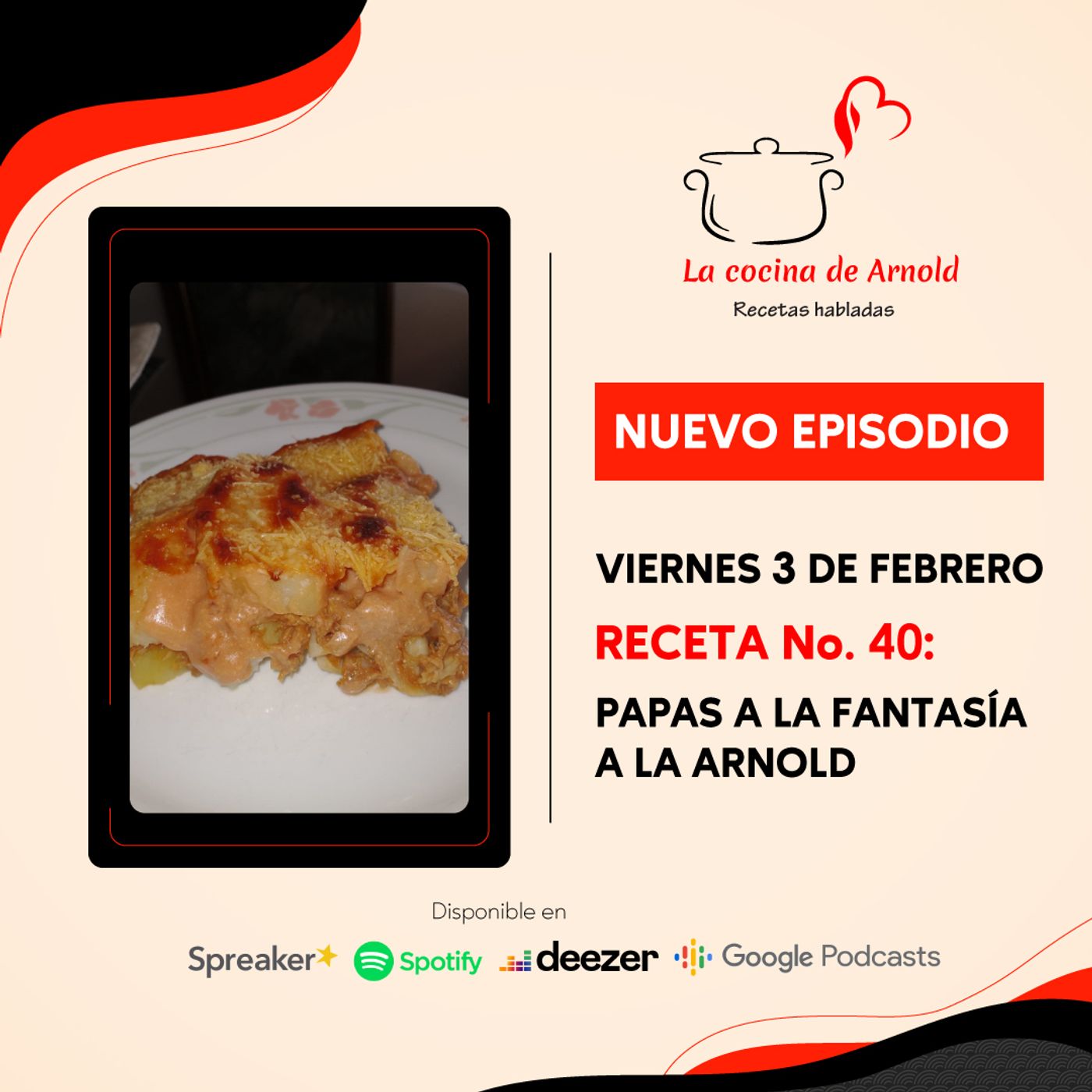 La cocina de Arnold, recetas habladas