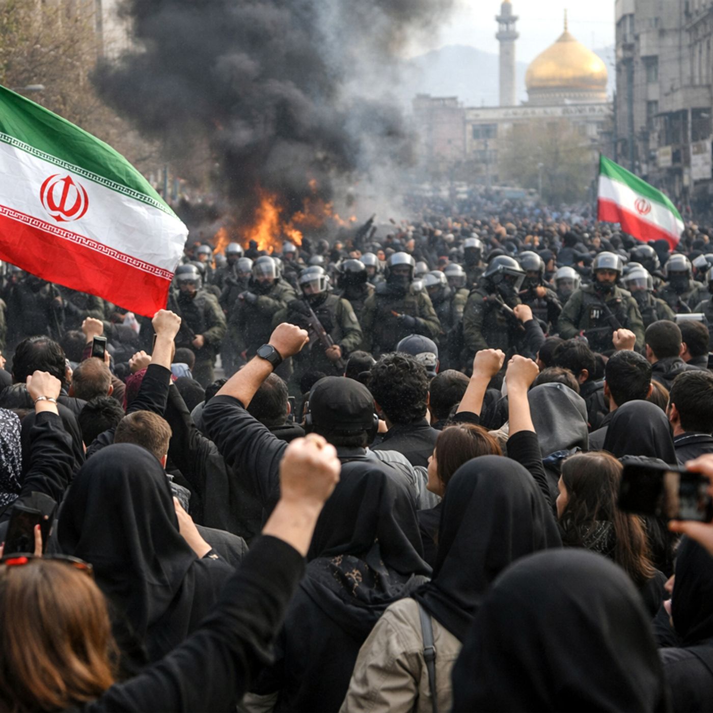 Las noticias de Herrero: Baño de sangre en Irán: la tiranía de los ayatolás ya deja más de 500 muertos