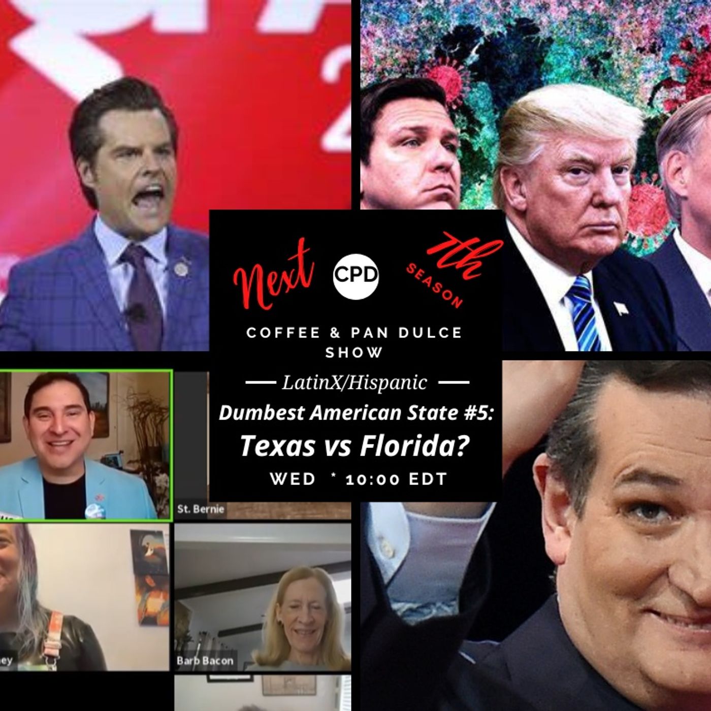 “Dumbest American State #5: Texas vs Florda?” – #CPD0310-07312024 episode artwork