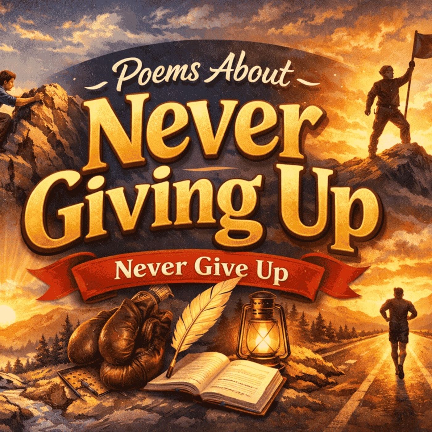 Never Giving Up - A 3Part Poetry Podcast cover art