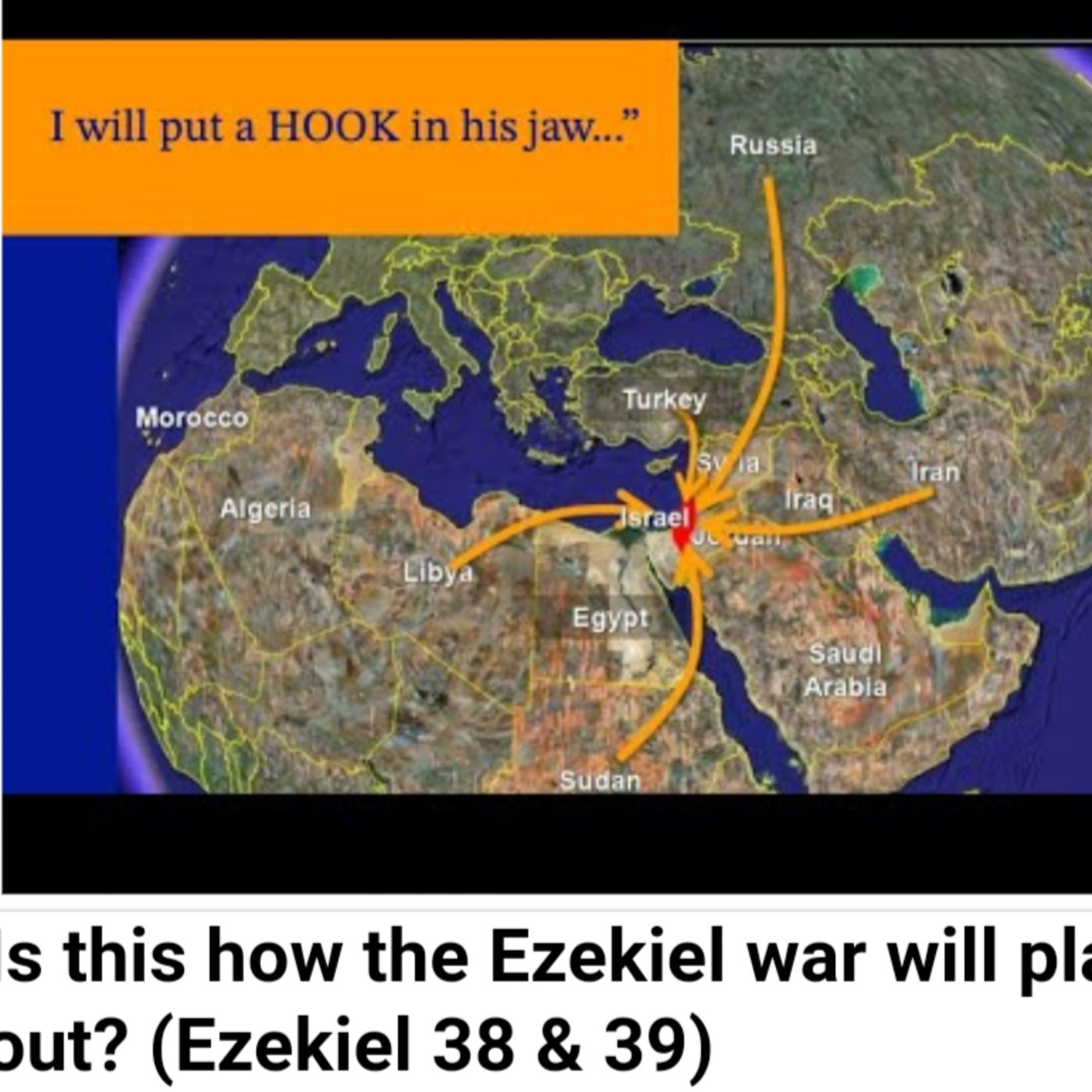 this how the Ezekiel war will play out? (Ezekiel 38 & 39 episode artwork