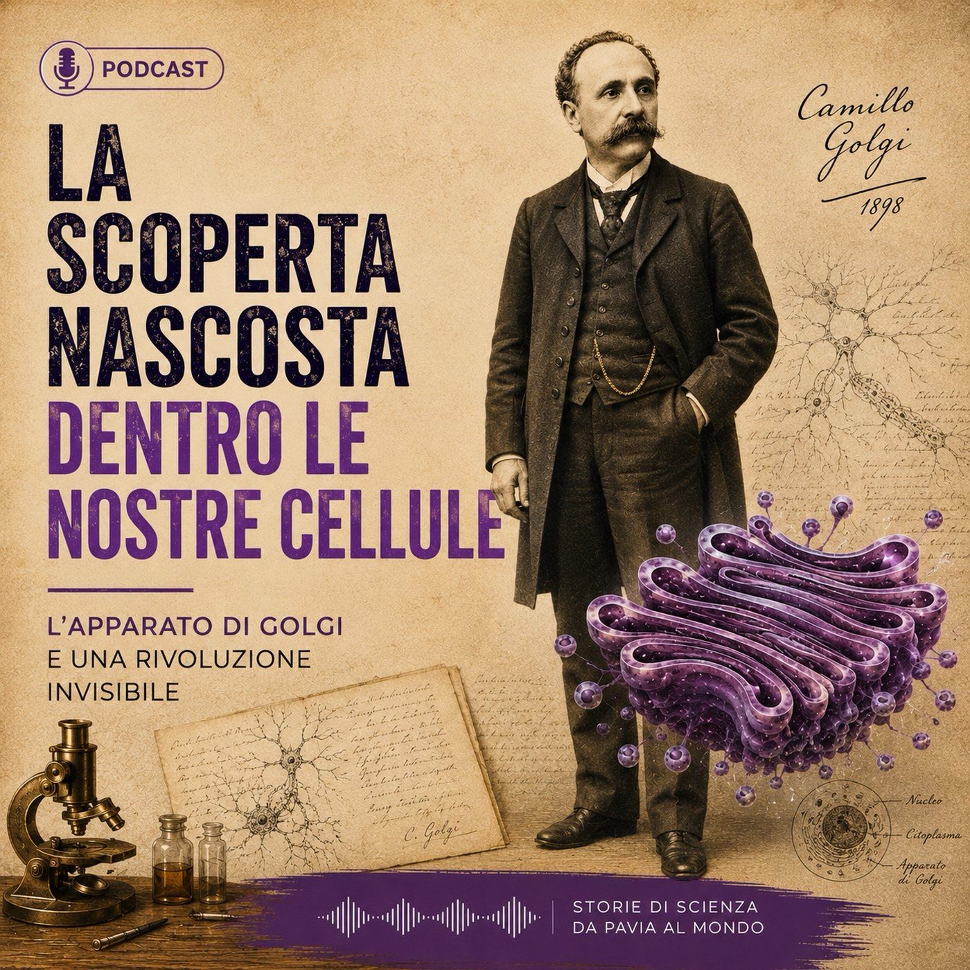 La scoperta di Camillo Golgi podcast artwork