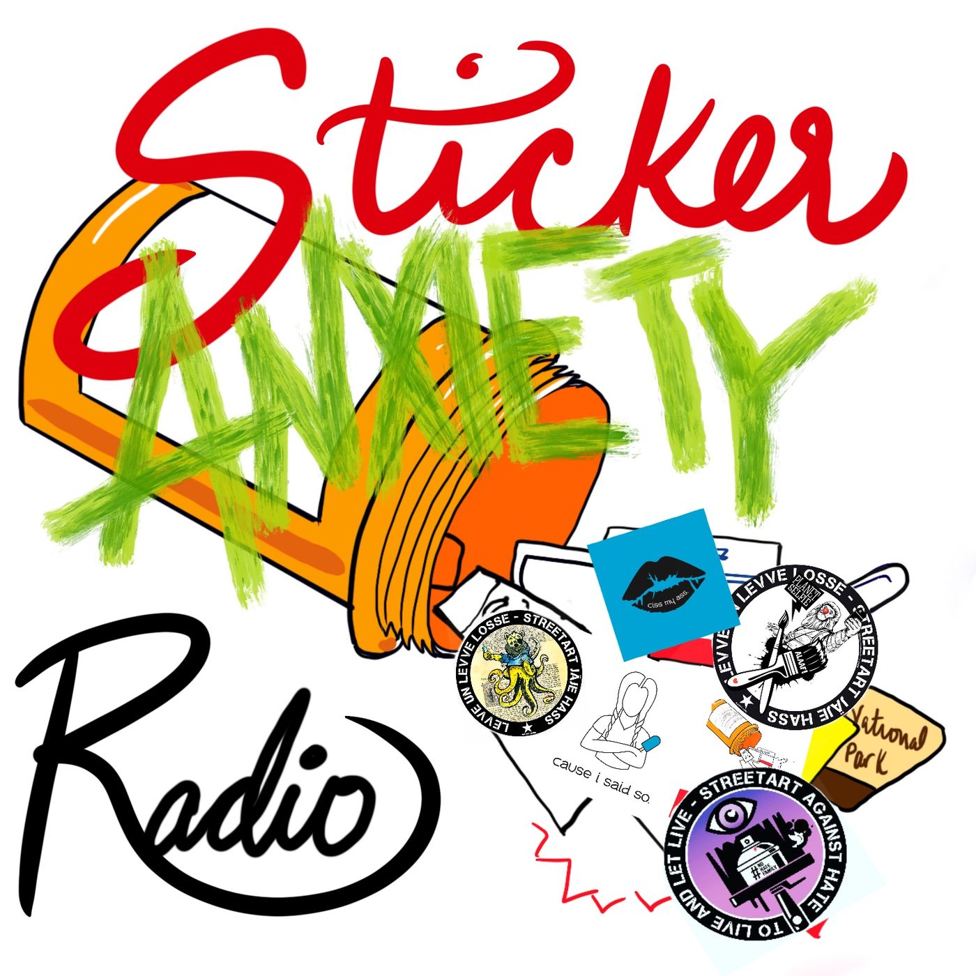 Sticker Anxiety Radio