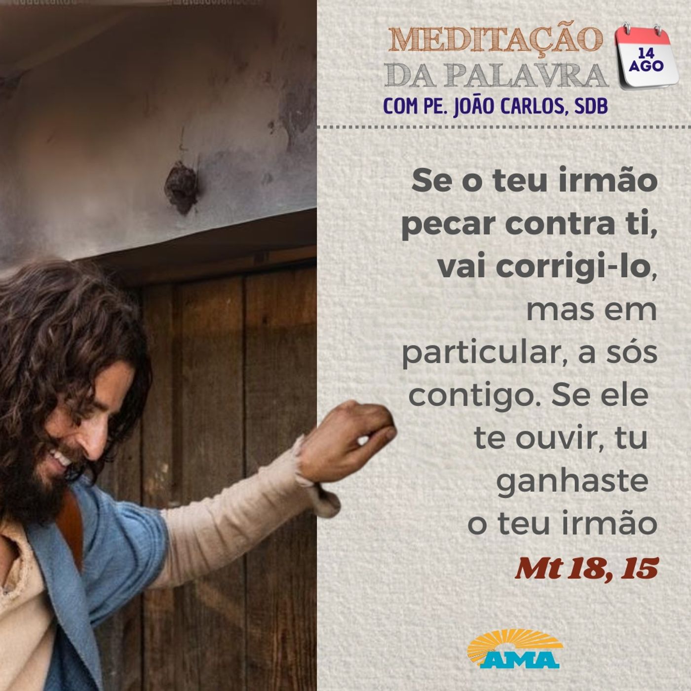 14 de agosto de 2024 - Meditação da Palavra do Senhor