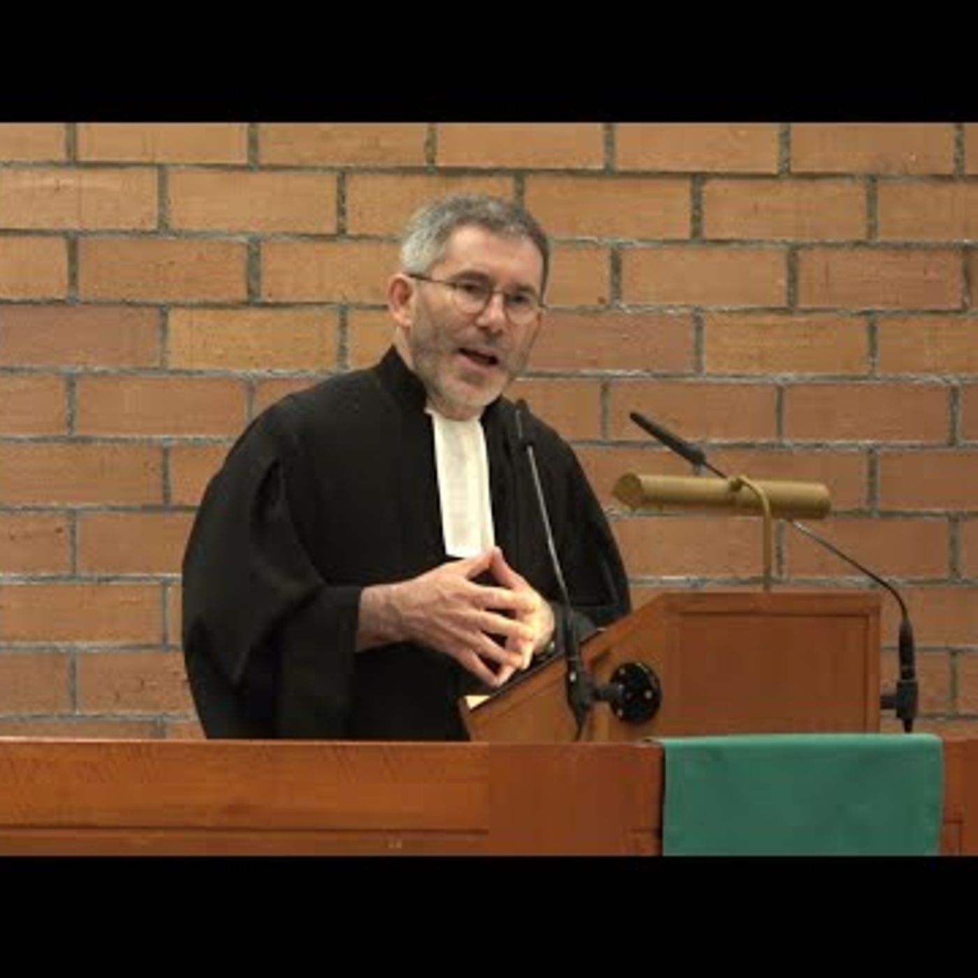 Église protestante de Genève - Ciel ! Doux Jésus ! Que vient faire ici une épée