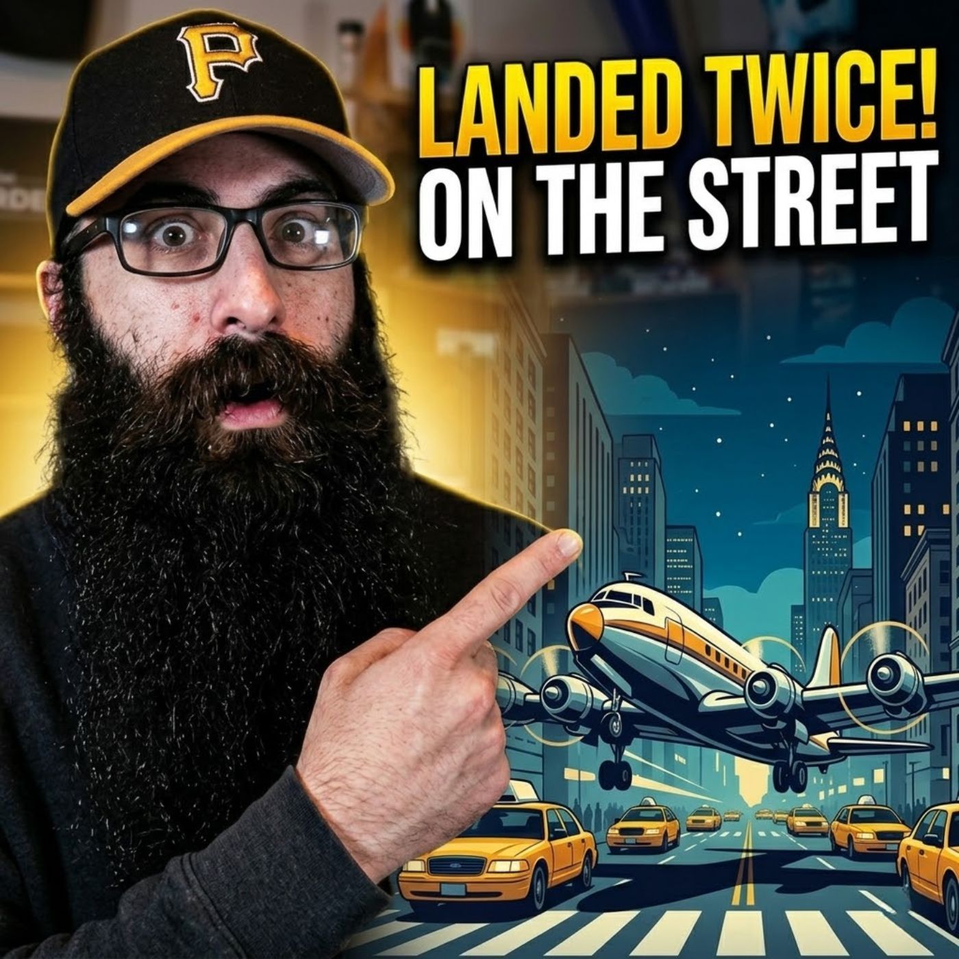 The Night a Pilot Landed a Stolen Plane in Manhattan (He Proved It Twice) episode artwork