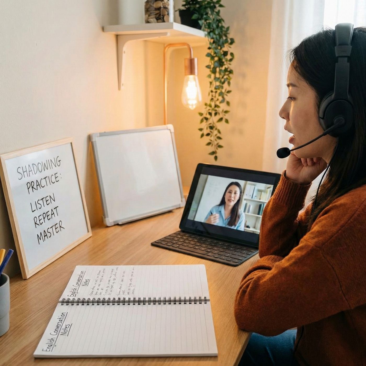 Mastering English Fluency Through Conversational Shadowing Practice