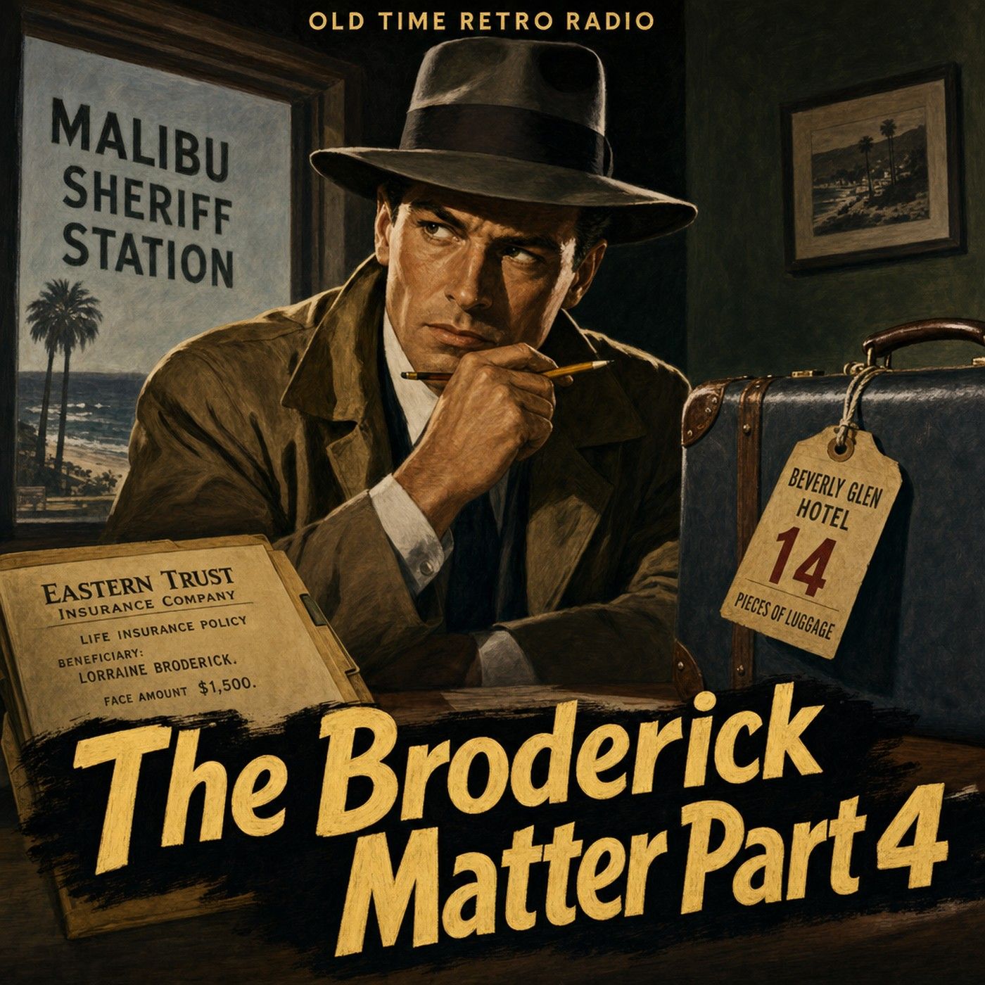 Yours Truly Johnny Dollar - "The Broderick Matter Part 4" (Old Time Radio) episode artwork