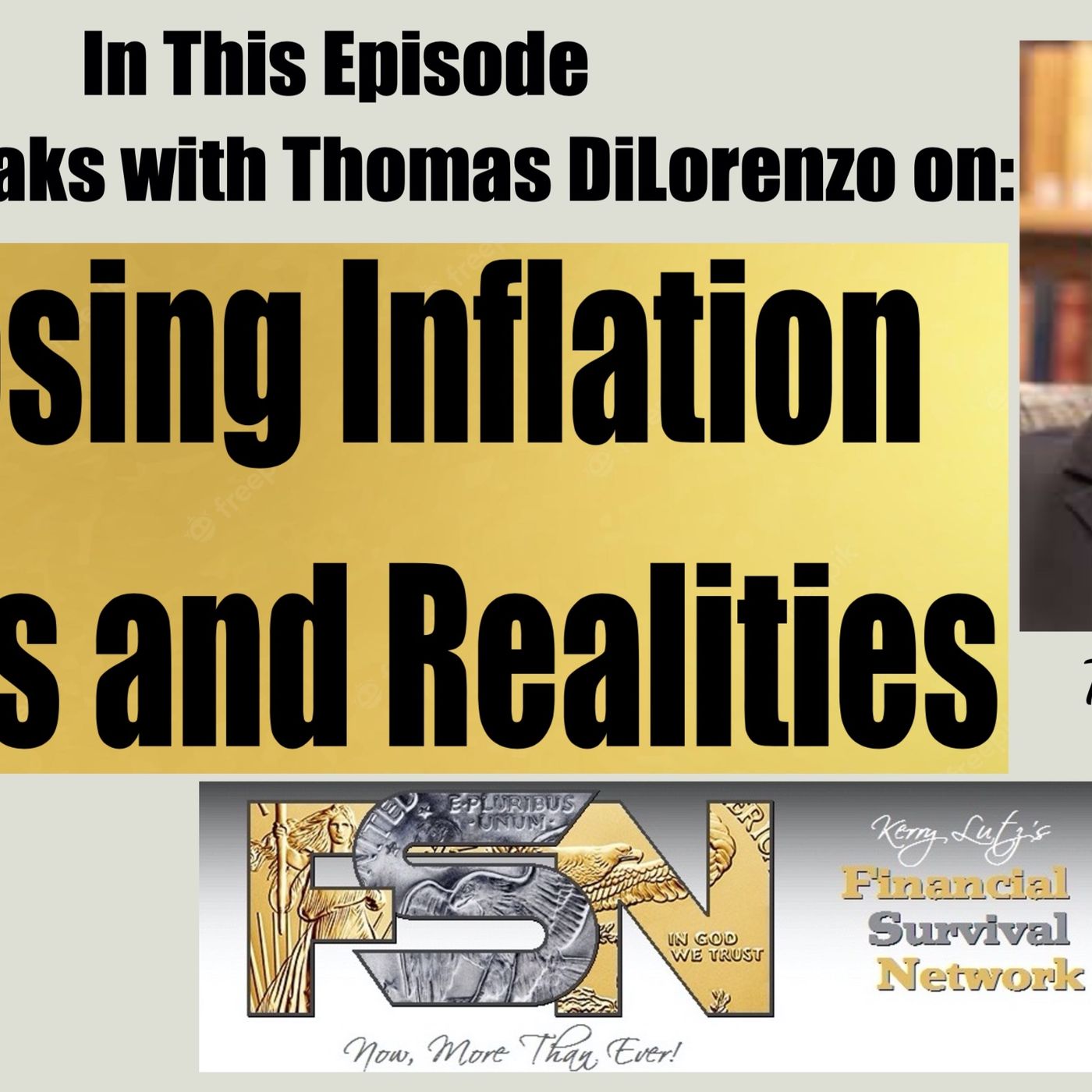 cover of episode Exposing Inflation Myths and Realities - Tom DiLorenzo #6221