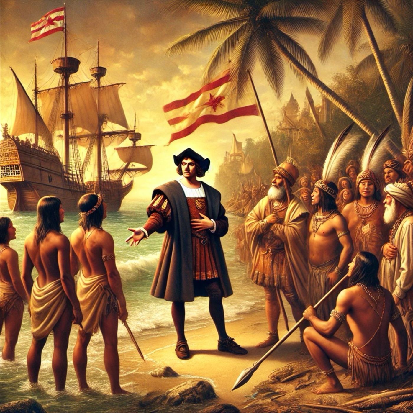 The Columbian exchange podcast artwork