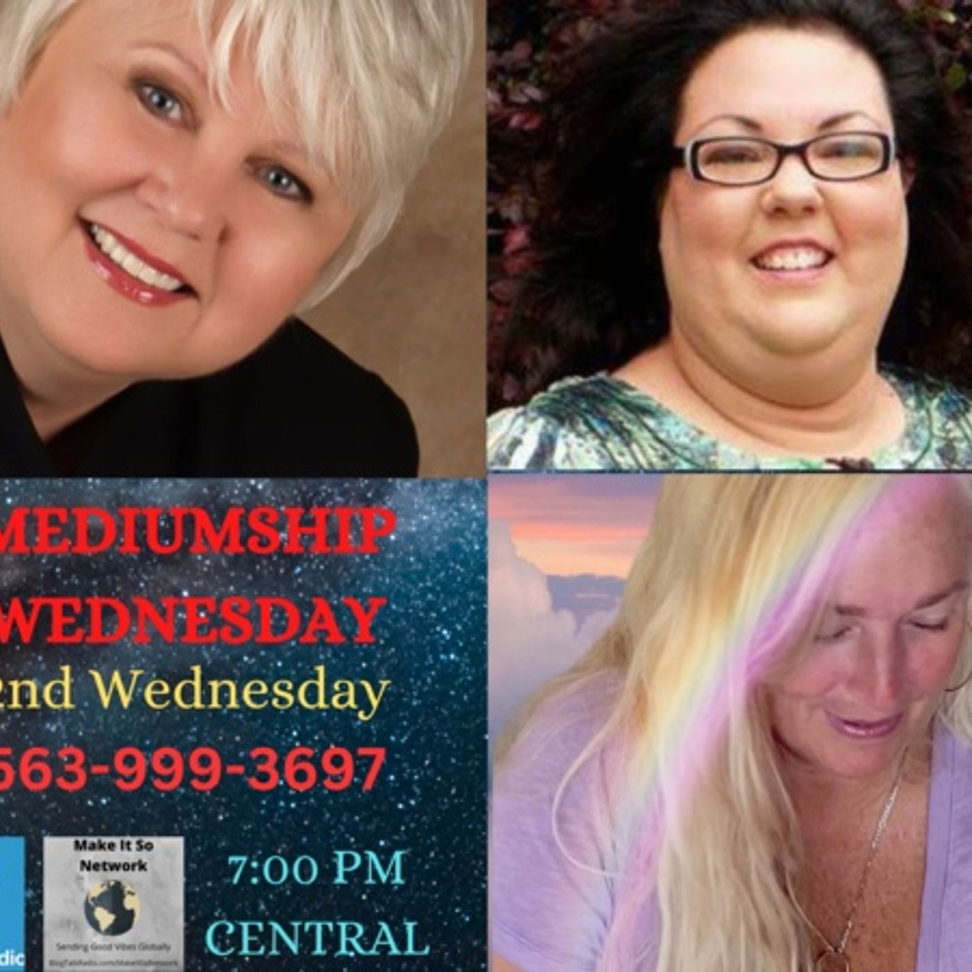 Mediumship Wednesday with Psychic Mediums Elizabeth, Keri and Marianne! episode artwork
