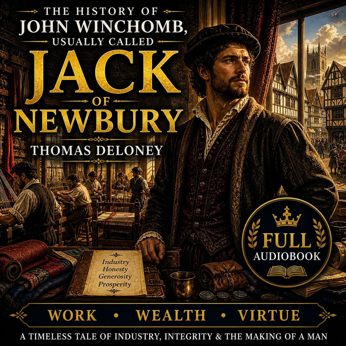 The History of John Winchomb (Jack of Newbury) by Thomas Deloney | Full Audiobook 📖 A Classic Tale of Industry, Wealth & Virtue