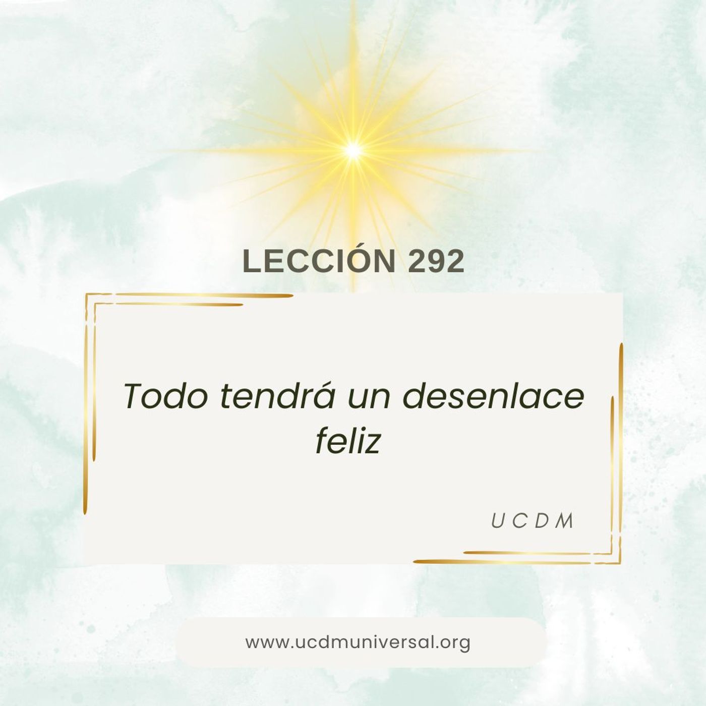 UCDM Universal LECCIÓN DEL DÍA