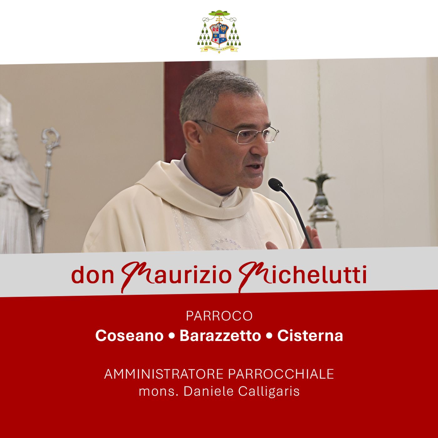 03/09/2025 - Don Maurizio Michelutti nuovo parroco di Coseano, Barazzetto e Cisterna episode artwork