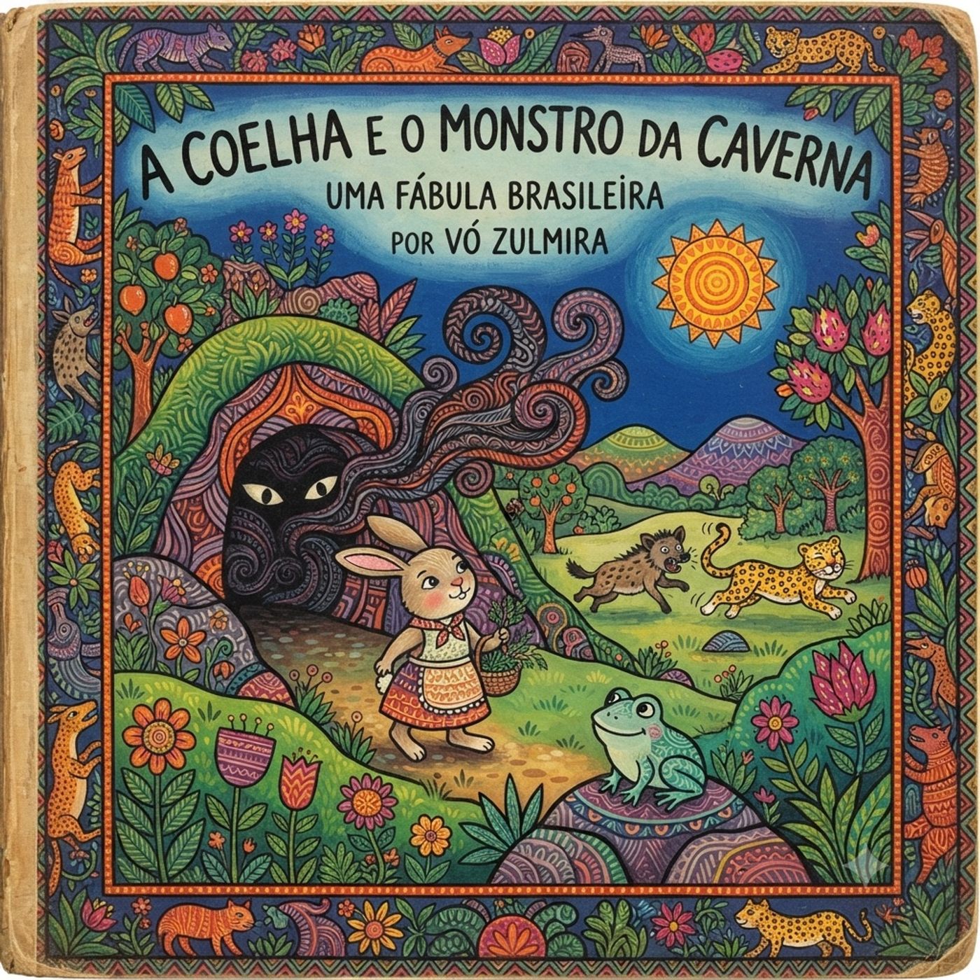 【Conto Tradicional】A Pequena Coelha contra o Monstro da Caverna Sombria