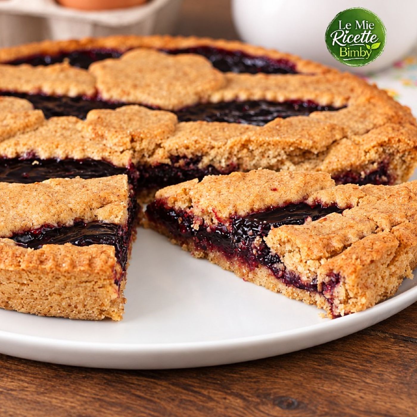 CROSTATA INTEGRALE CON MARMELLATA BIMBY