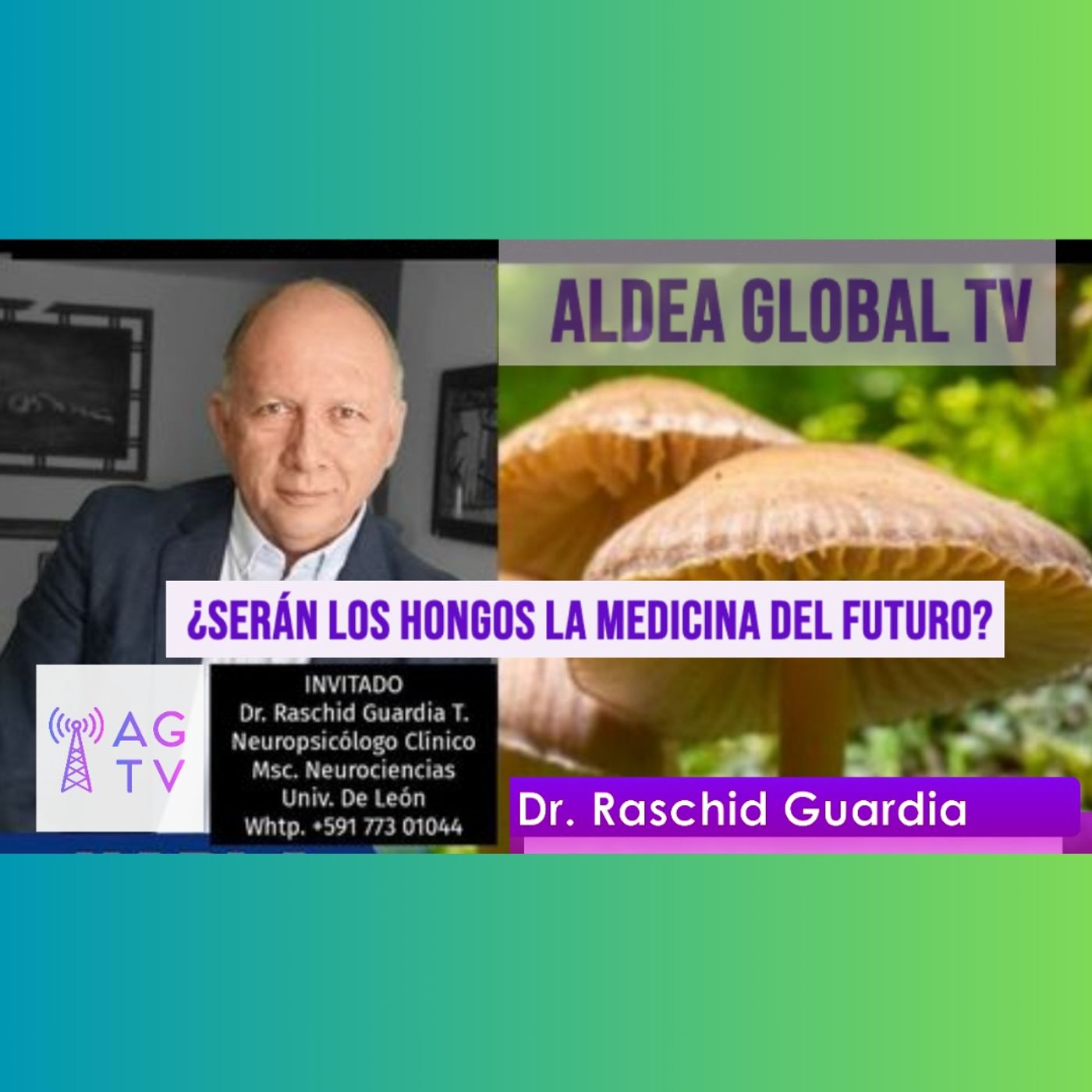 ¿Serán los hongos la medicina del futuro? Dr. Raschid Guardia