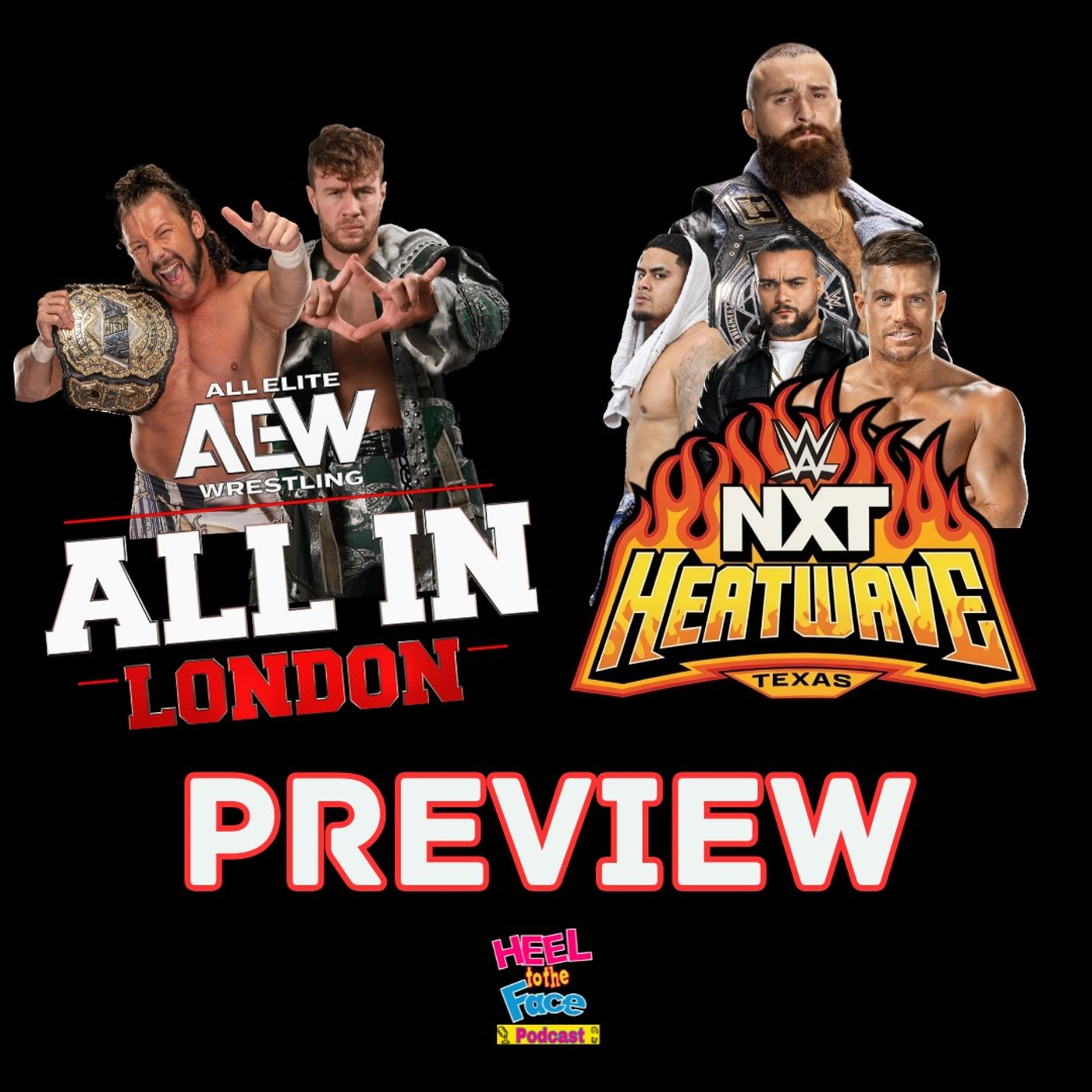 AEW and NXT PPV's Taking Over Sunday Afternoon episode artwork