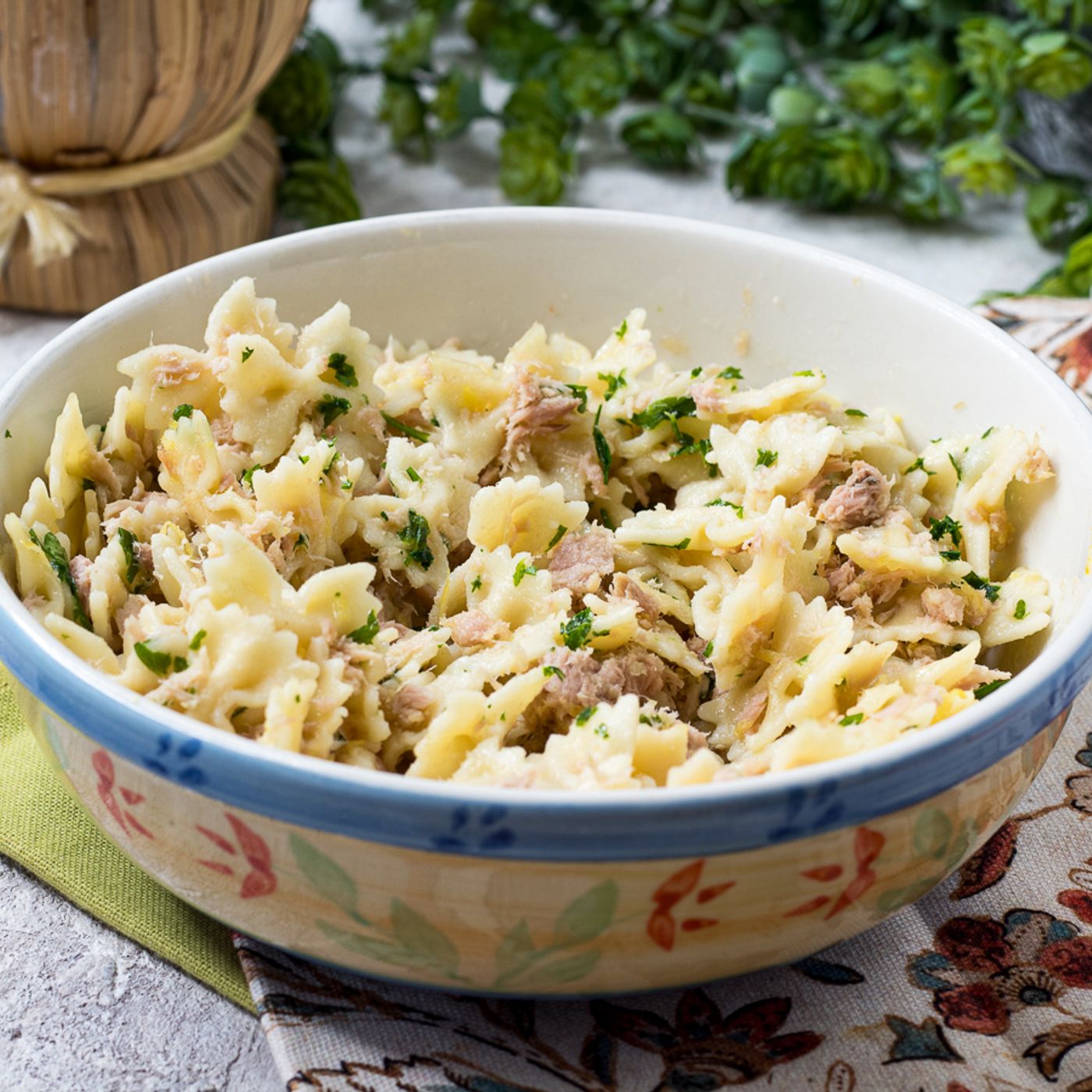 PASTA FREDDA TONNO E LIMONE