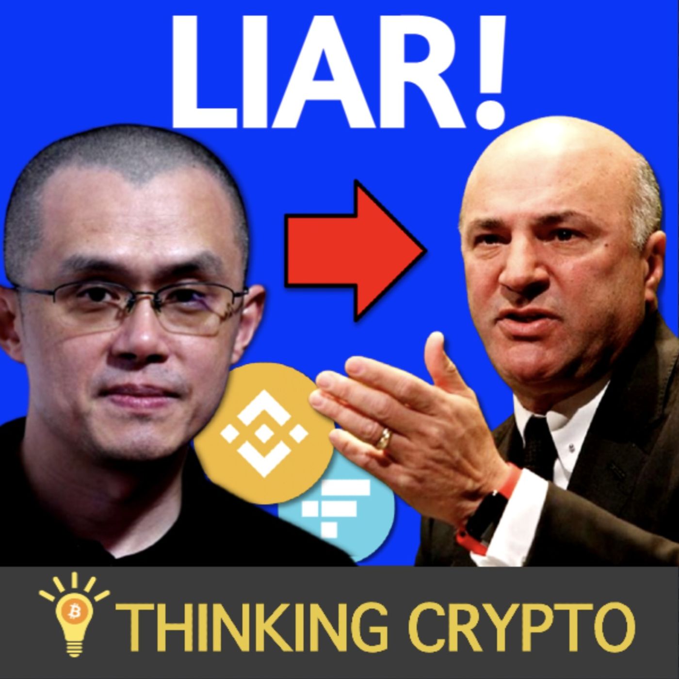 🚨KEVIN O'LEARY IS A LIAR SAYS CZ BINANCE! TRUMP NFTS