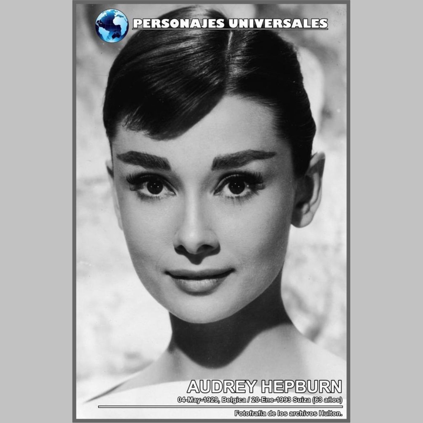 Audrey Hepburn Biografia 26 de Personajes Universales por Carlos Laya episode artwork