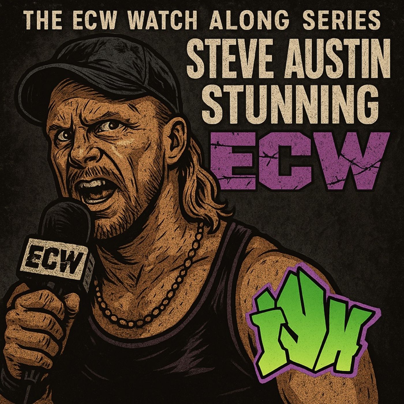 The ECW Watch Along Series | Steve Austin Stuns In ECW episode artwork