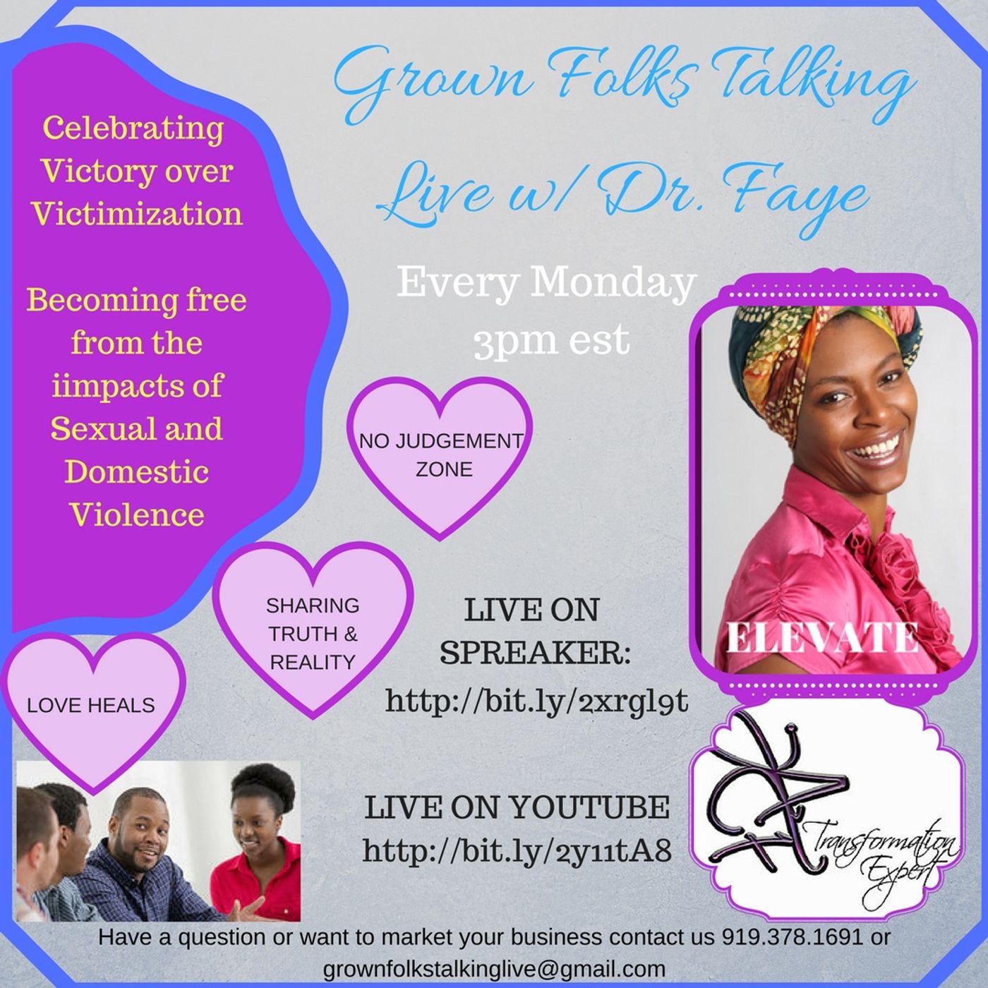 Grown Folks Talking Live w/Dr. Faye