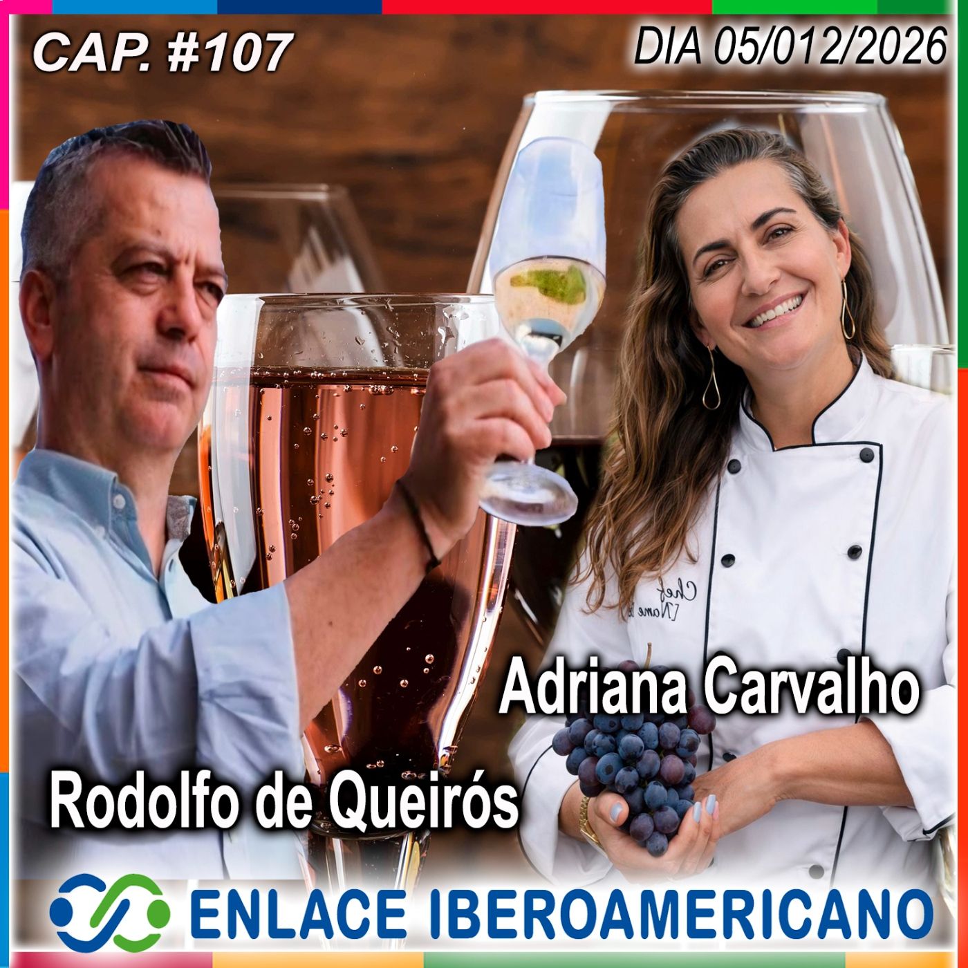 #107- Vinos e Enoturismo de Portugal e Brasil episode artwork