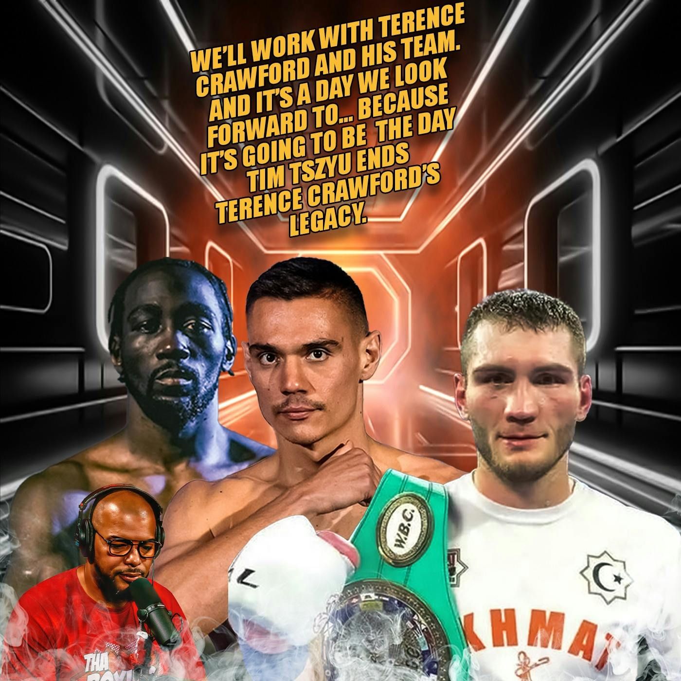 ☎️Tim Tszyu vs Bakhram Murtazaliev Ticket @ $1 😱Team Tszyu Believe They End Crawfords Legacy❗️ episode artwork