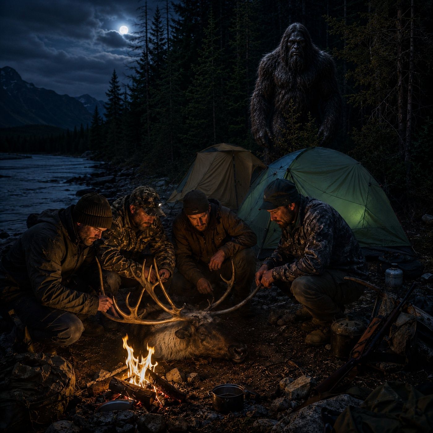 Bigfoot Throws A Caribou Head! episode artwork