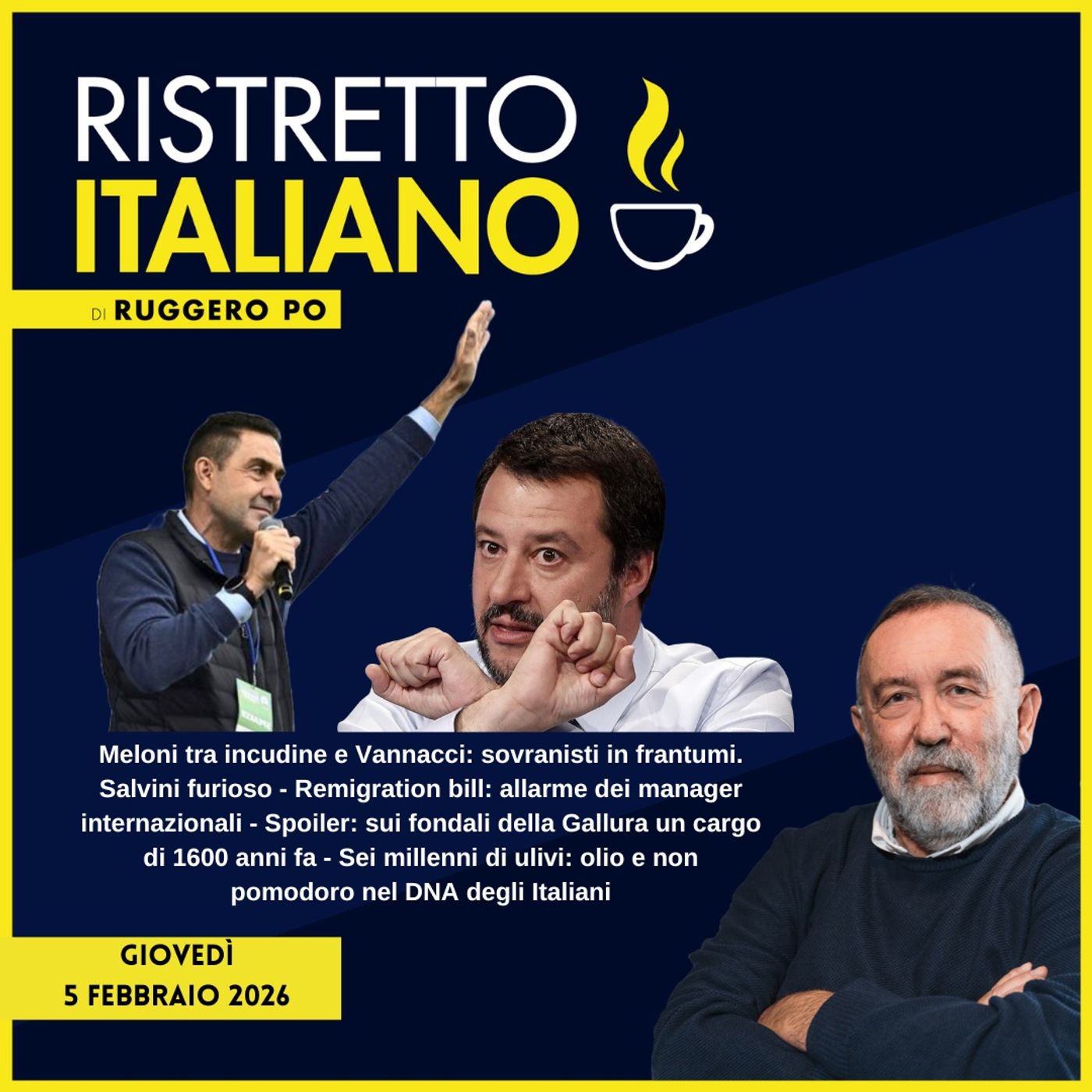 Ristretto Italiano - 5 febbraio 2026 episode artwork