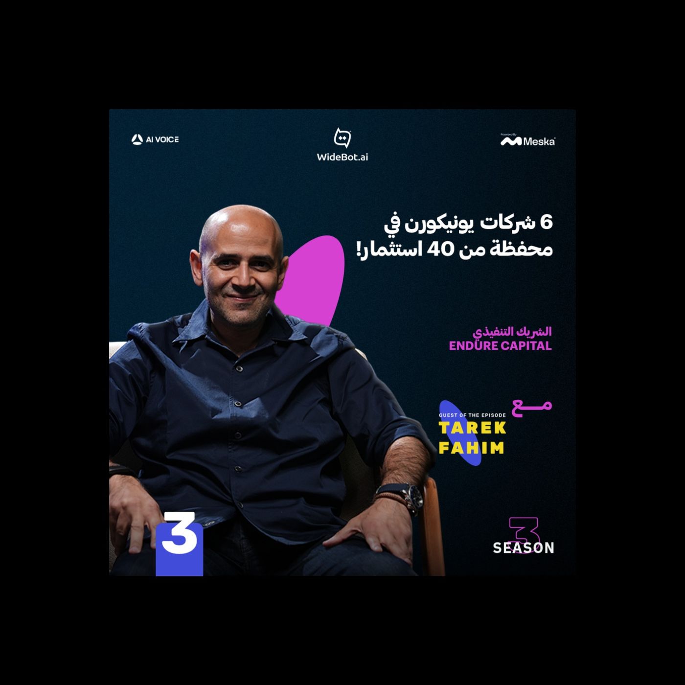 ست شركات يونيكورن في محفظة من 40 استثمار | طارق فهيم مع عمر المنير episode artwork