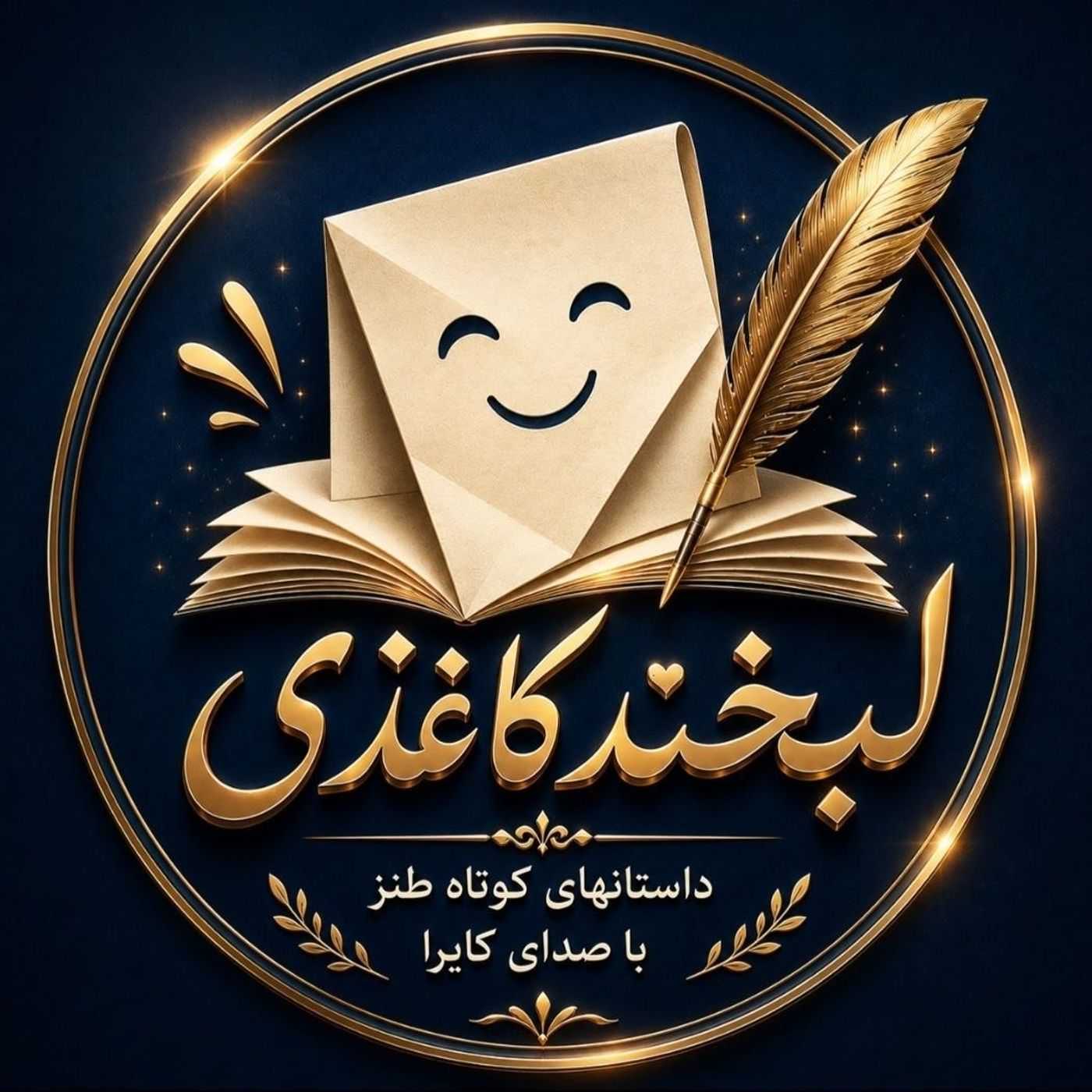 " کتاب صوتی " لبخند کاغذی podcast artwork