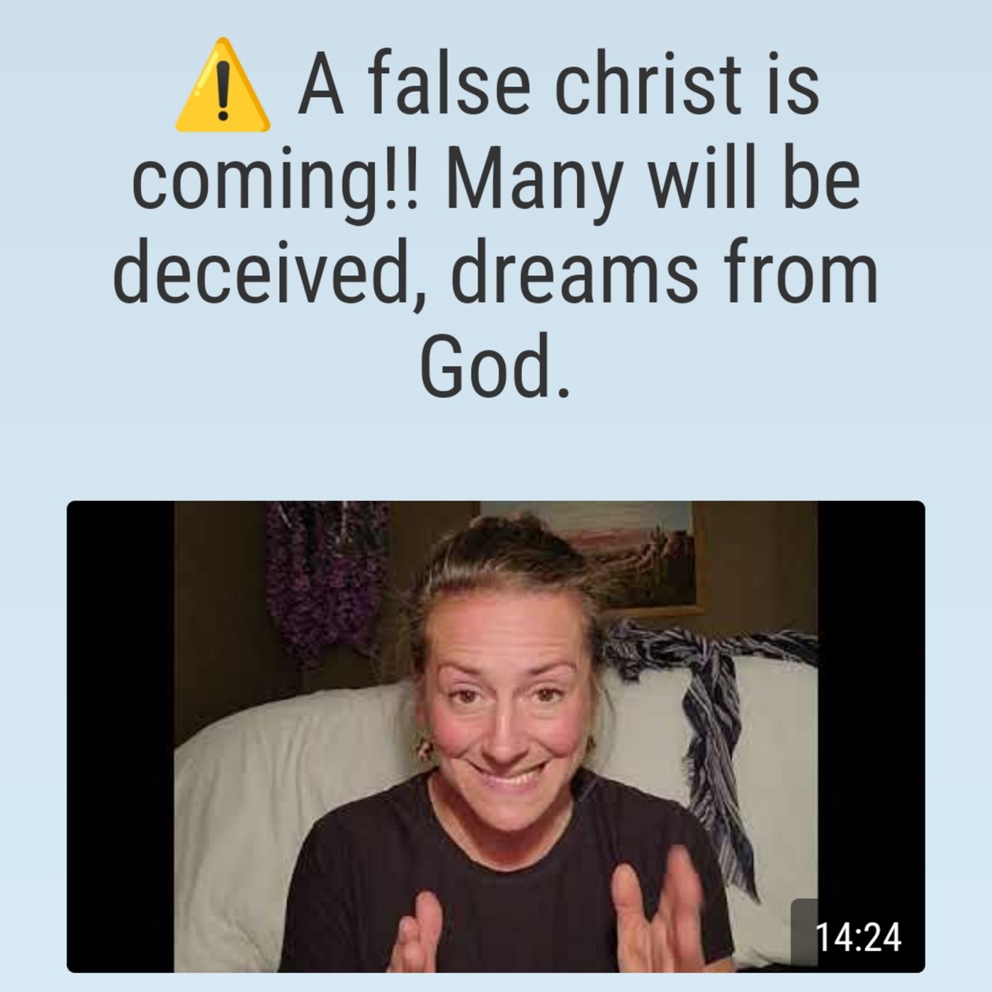 A false christ is coming!! Many will be deceived, dreams from God. episode artwork